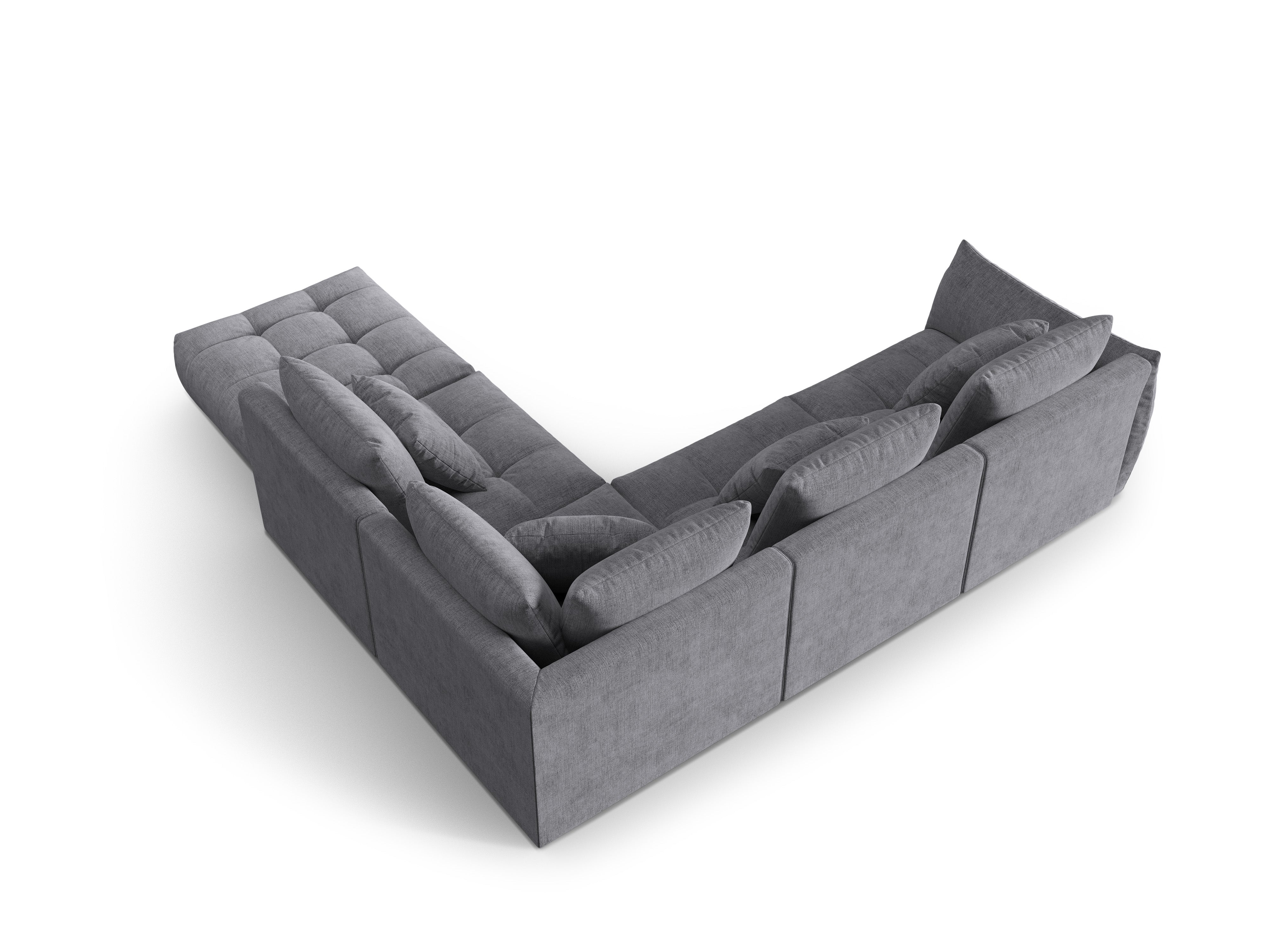 Bloom Ecksofa, 316x310 cm, Material: Strukturstoff
