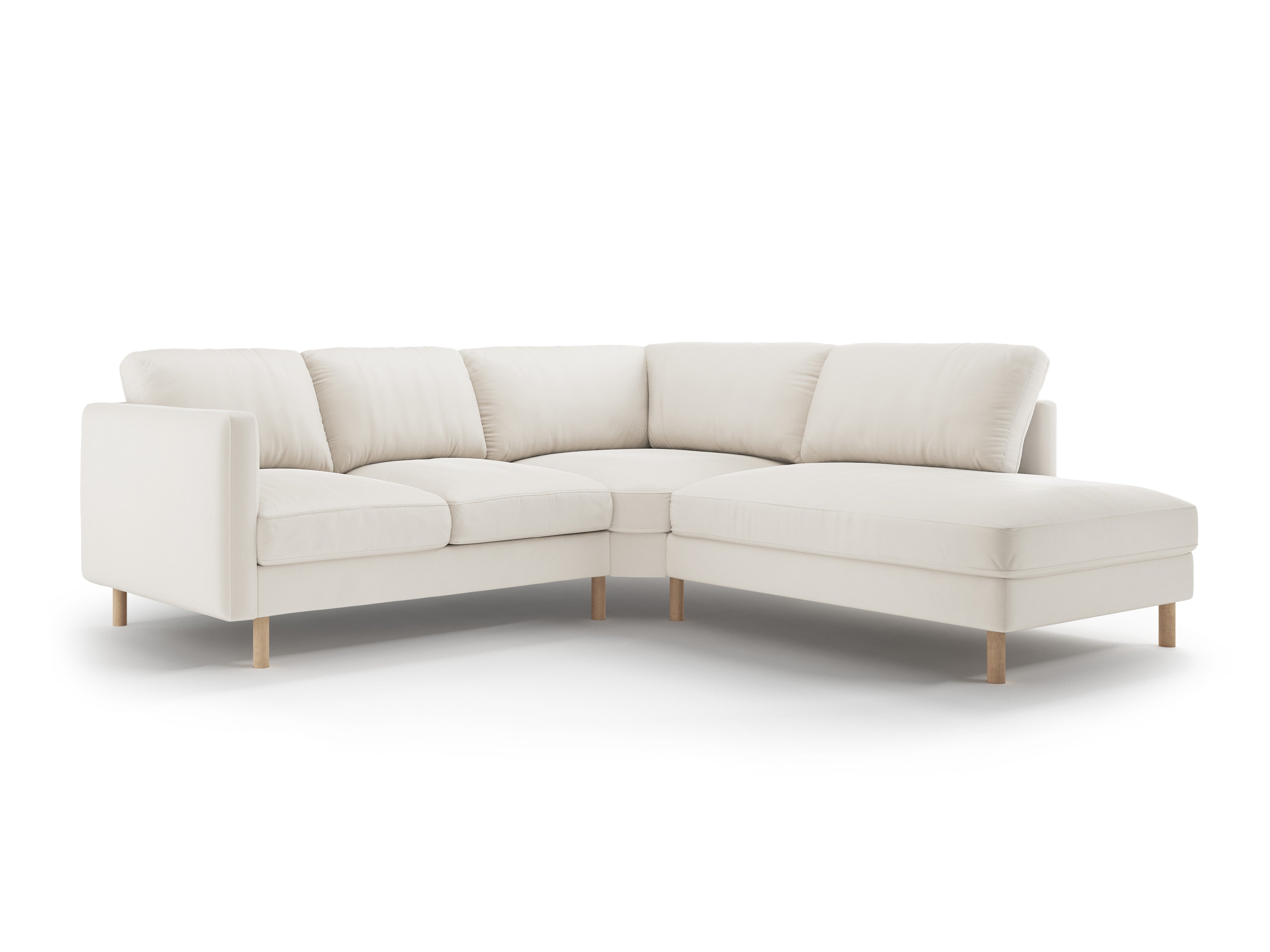 Sofa Eden, 4 Sitze, 267x234cm, Material: Samt