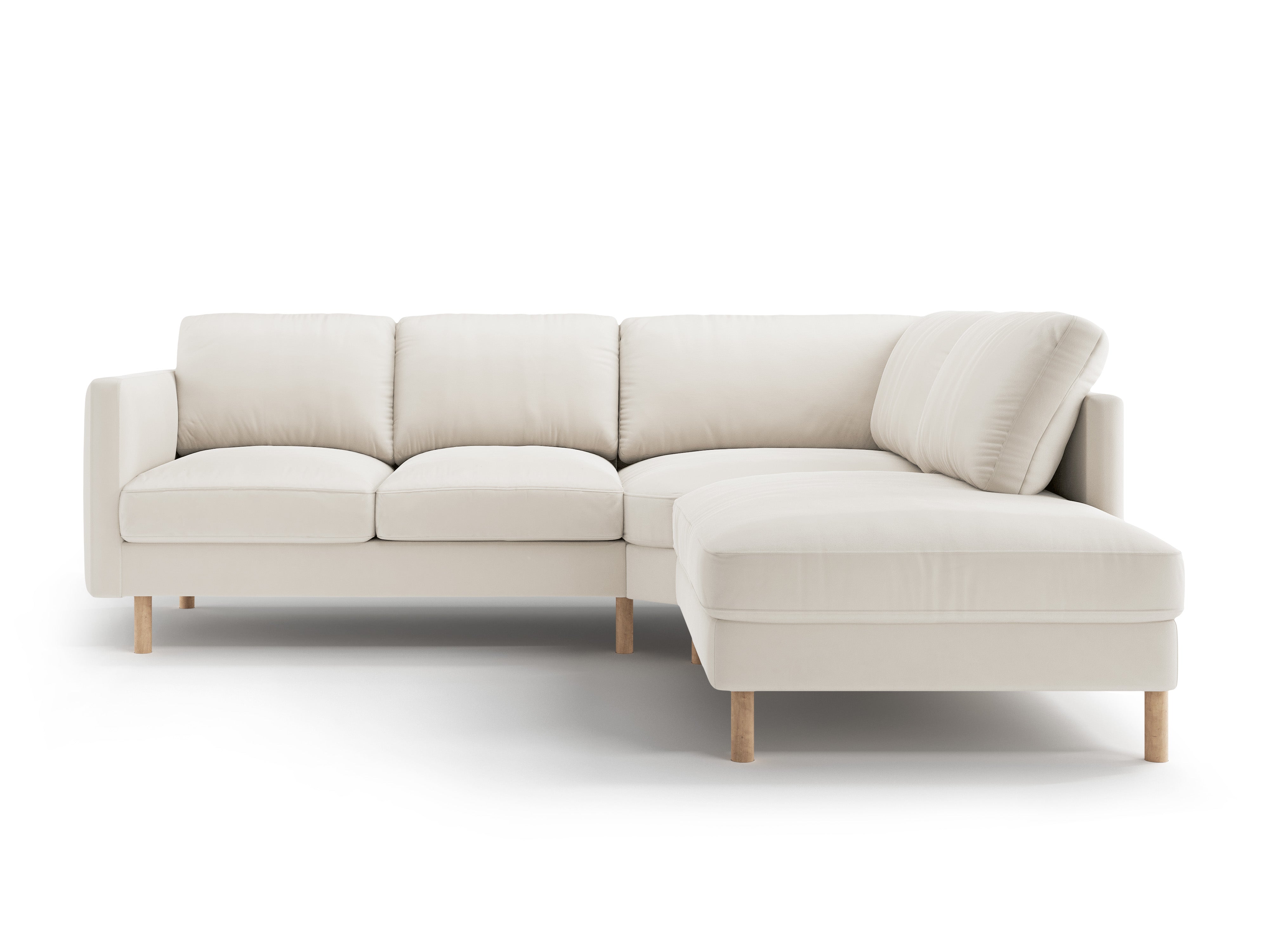 Sofa Eden, 4 Sitze, 267x234cm, Material: Samt
