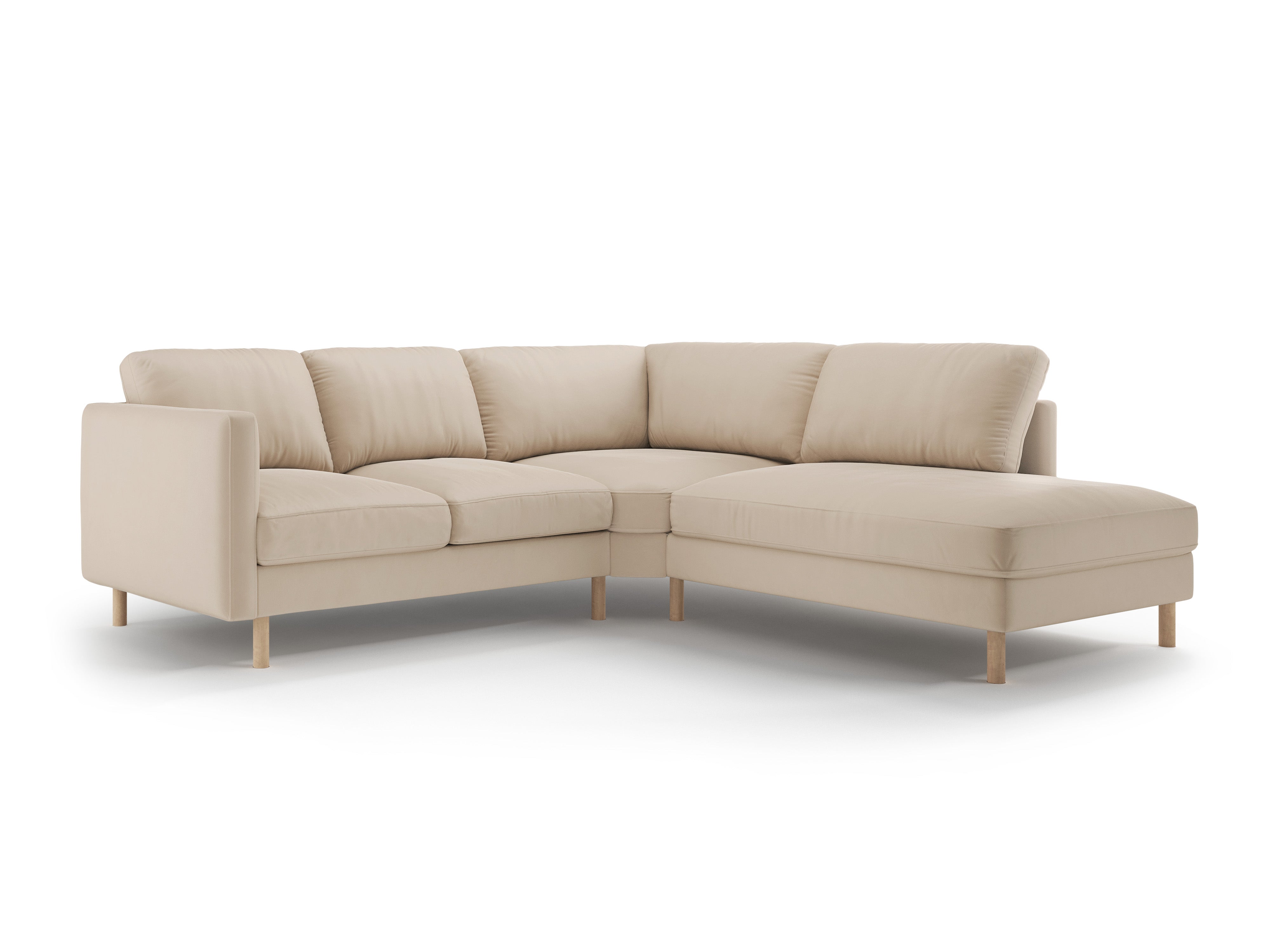 Sofa Eden, 4 Sitze, 267x234cm, Material: Samt