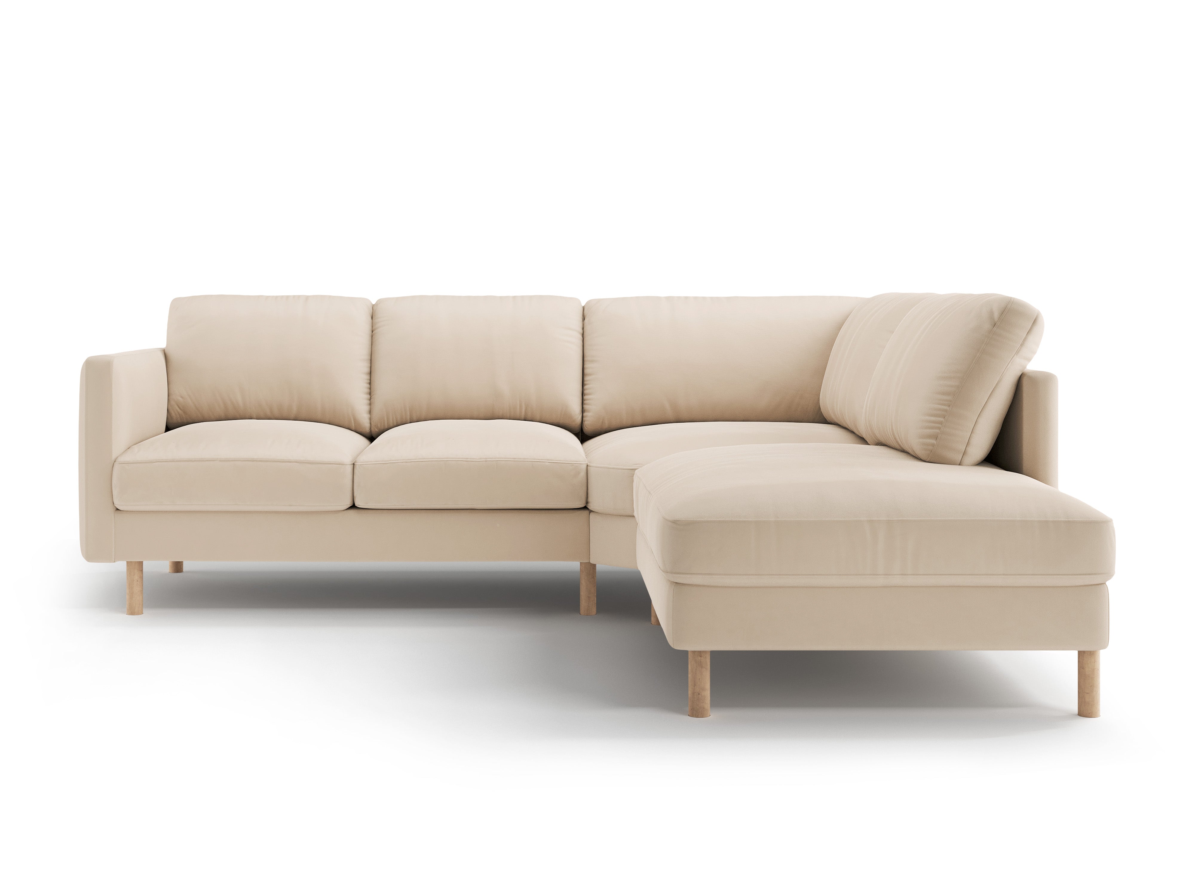 Sofa Eden, 4 Sitze, 267x234cm, Material: Samt