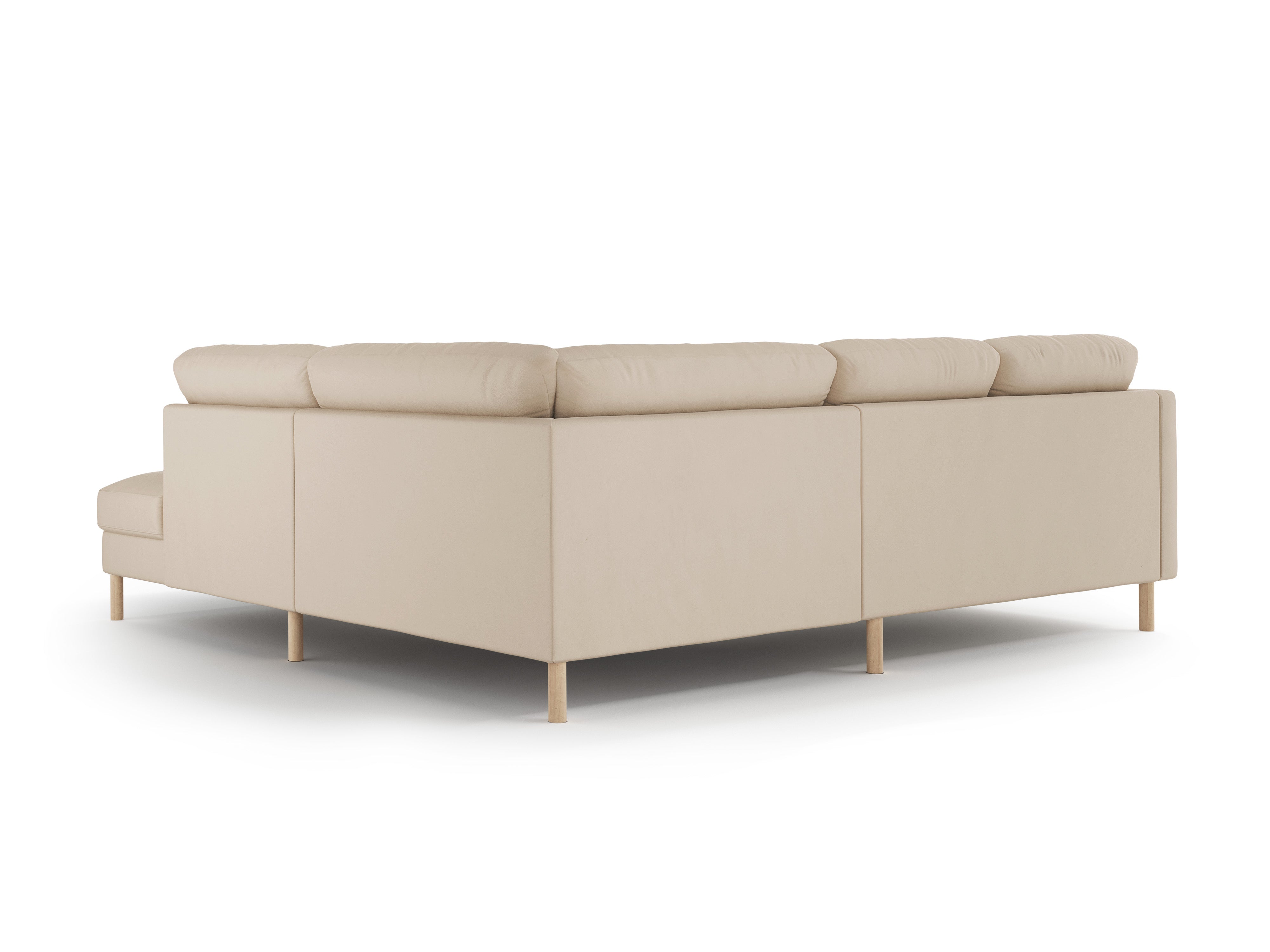Sofa Eden, 4 Sitze, 267x234cm, Material: Samt