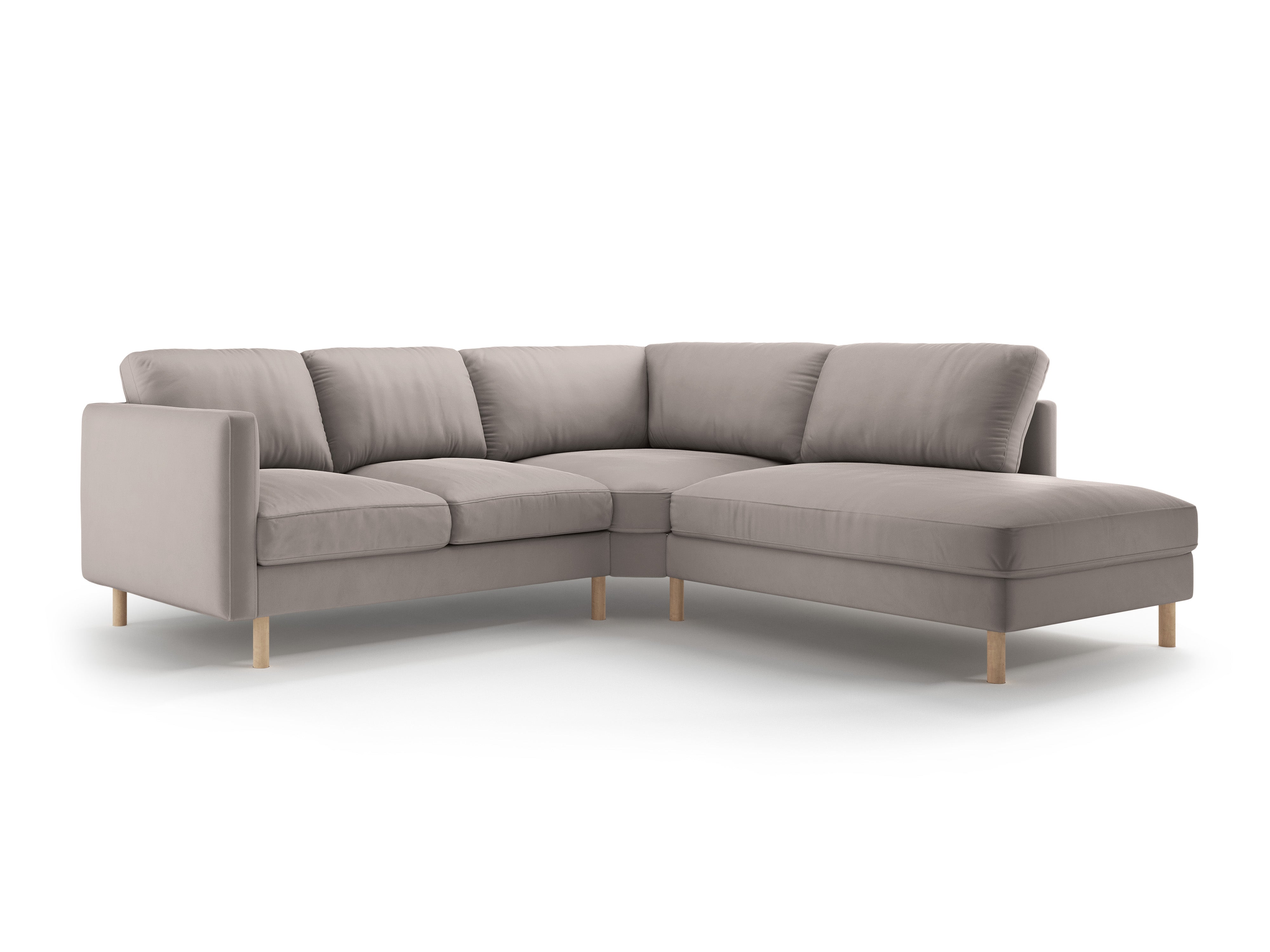 Sofa Eden, 4 Sitze, 267x234cm, Material: Samt