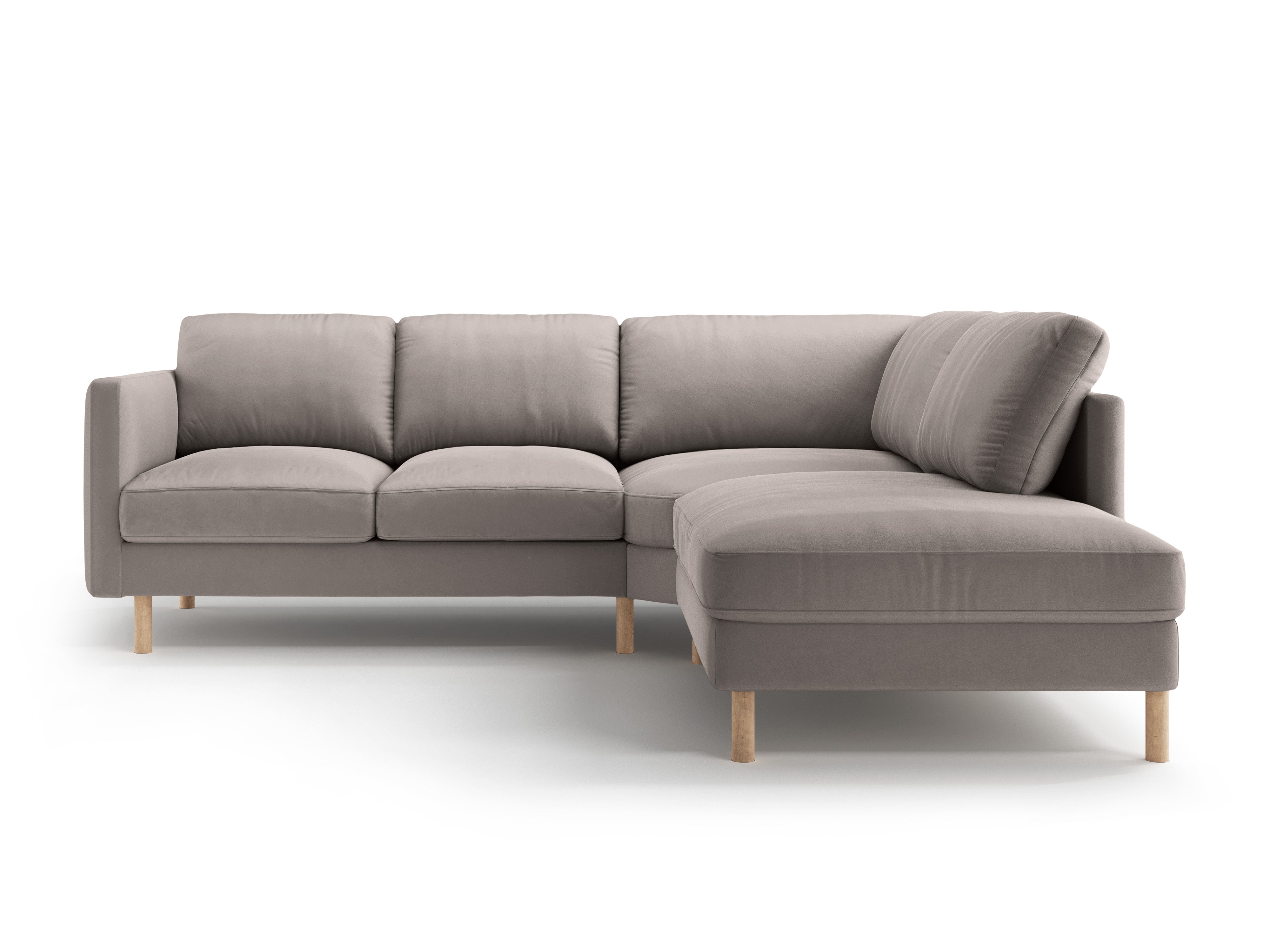 Sofa Eden, 4 Sitze, 267x234cm, Material: Samt