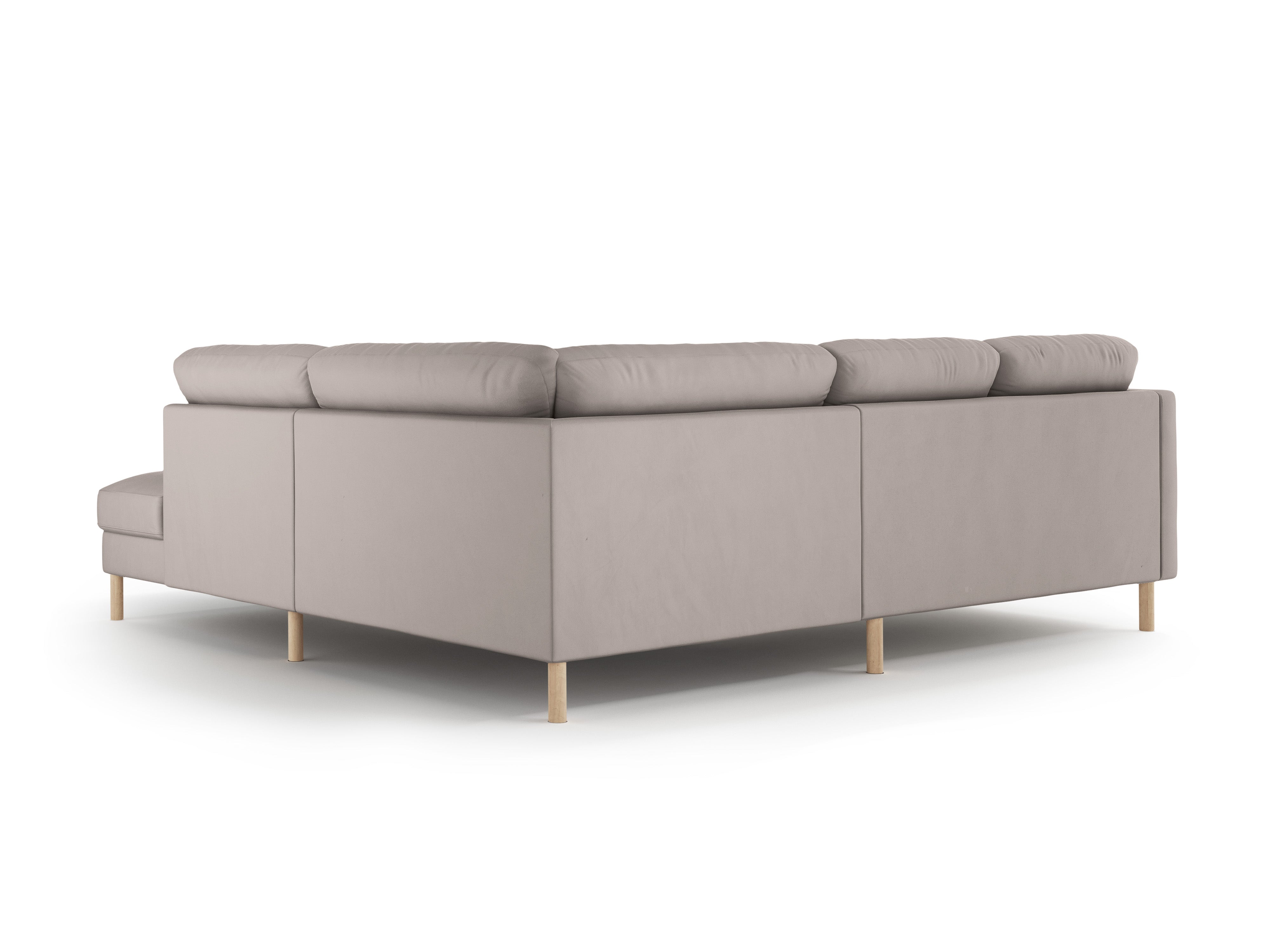 Sofa Eden, 4 Sitze, 267x234cm, Material: Samt