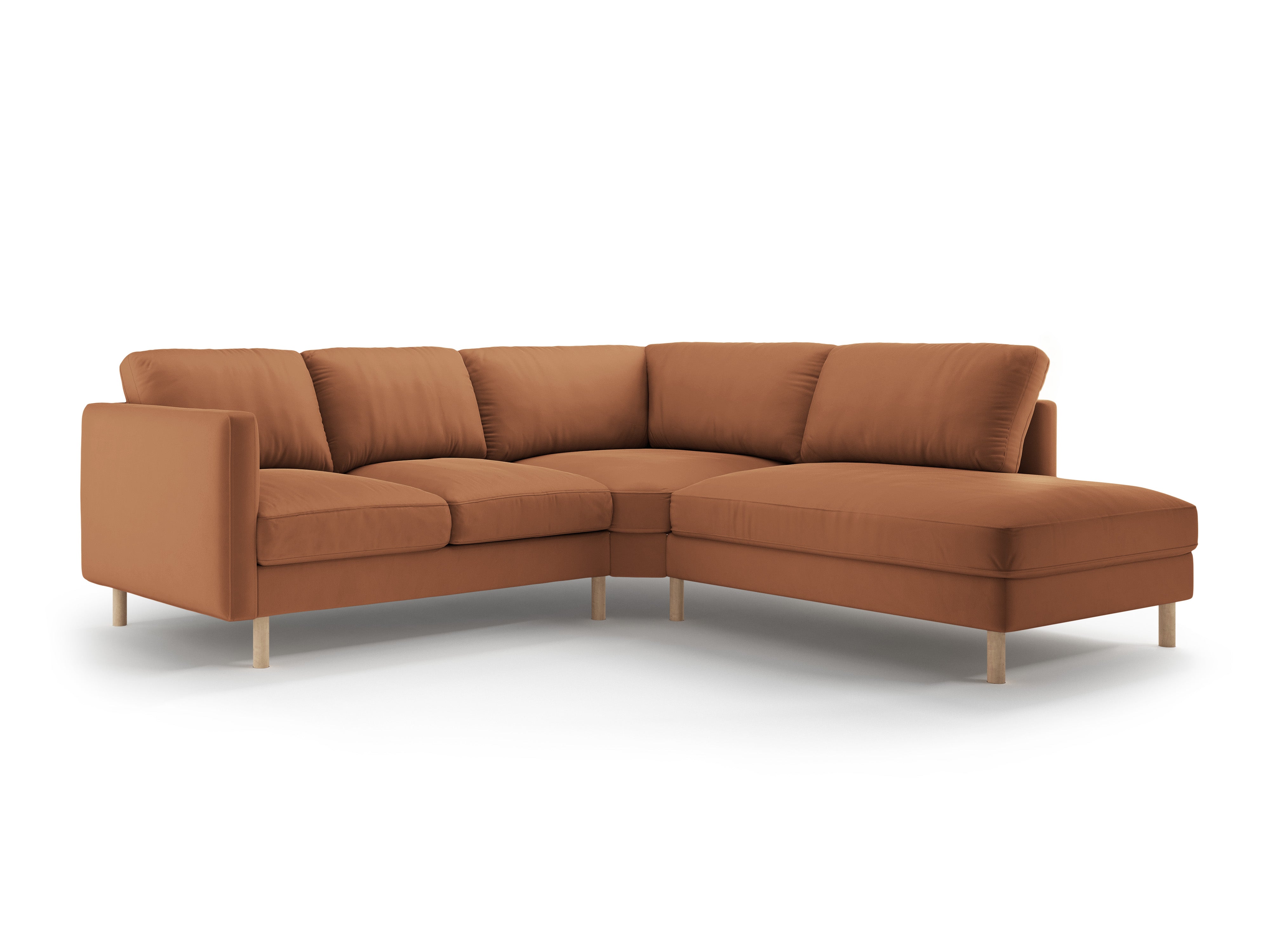 Sofa Eden, 4 Sitze, 267x234cm, Material: Samt