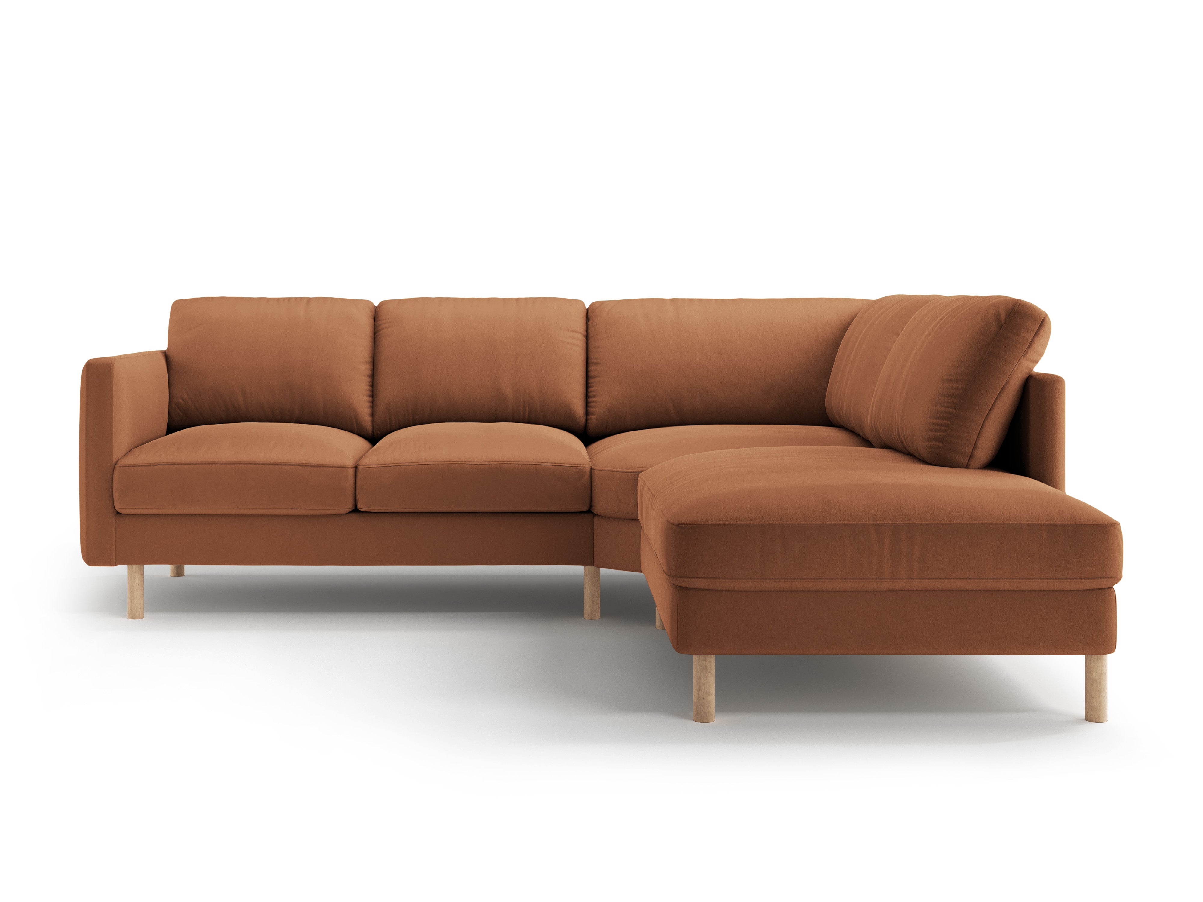 Sofa Eden, 4 Sitze, 267x234cm, Material: Samt