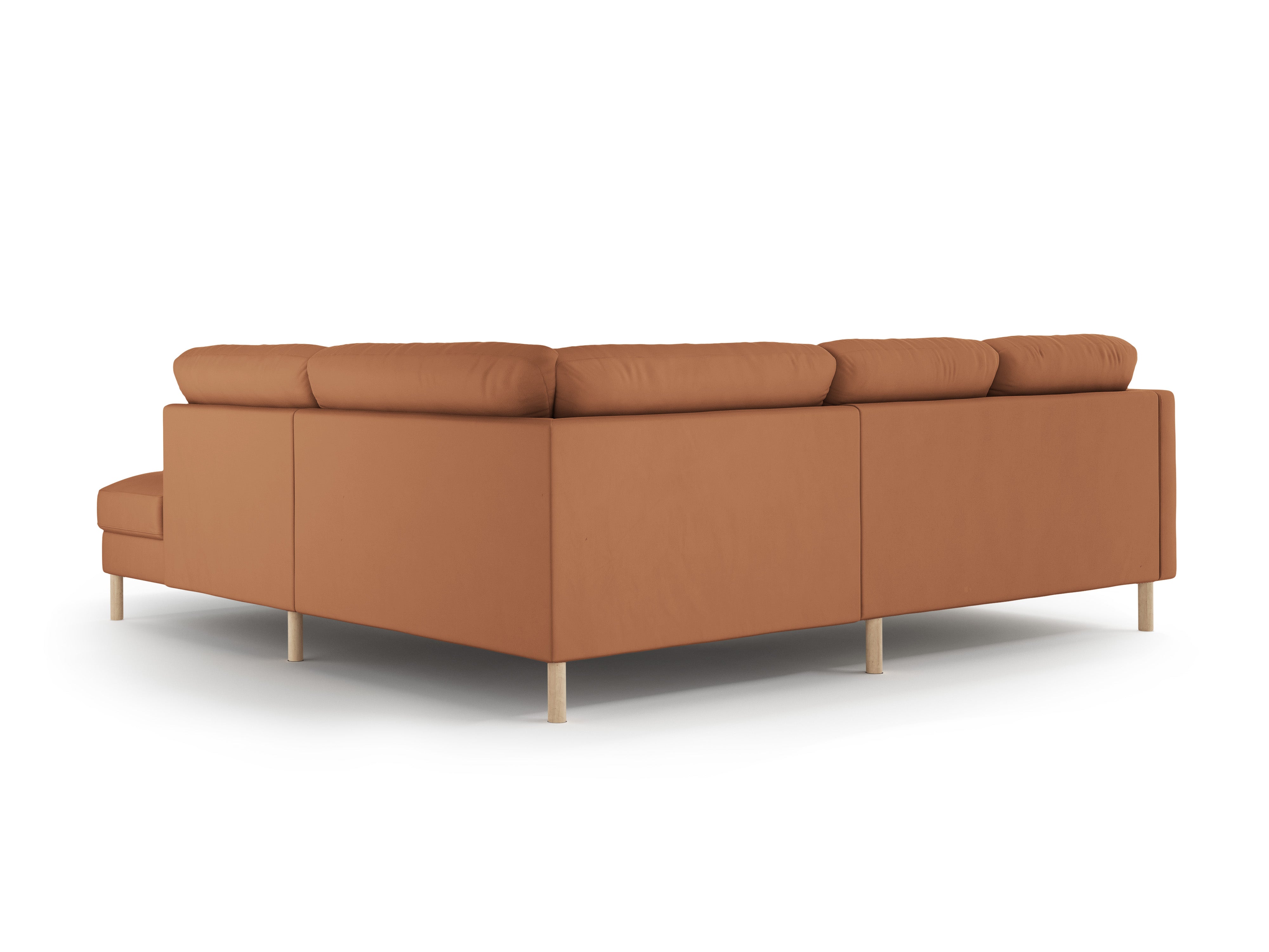 Sofa Eden, 4 Sitze, 267x234cm, Material: Samt