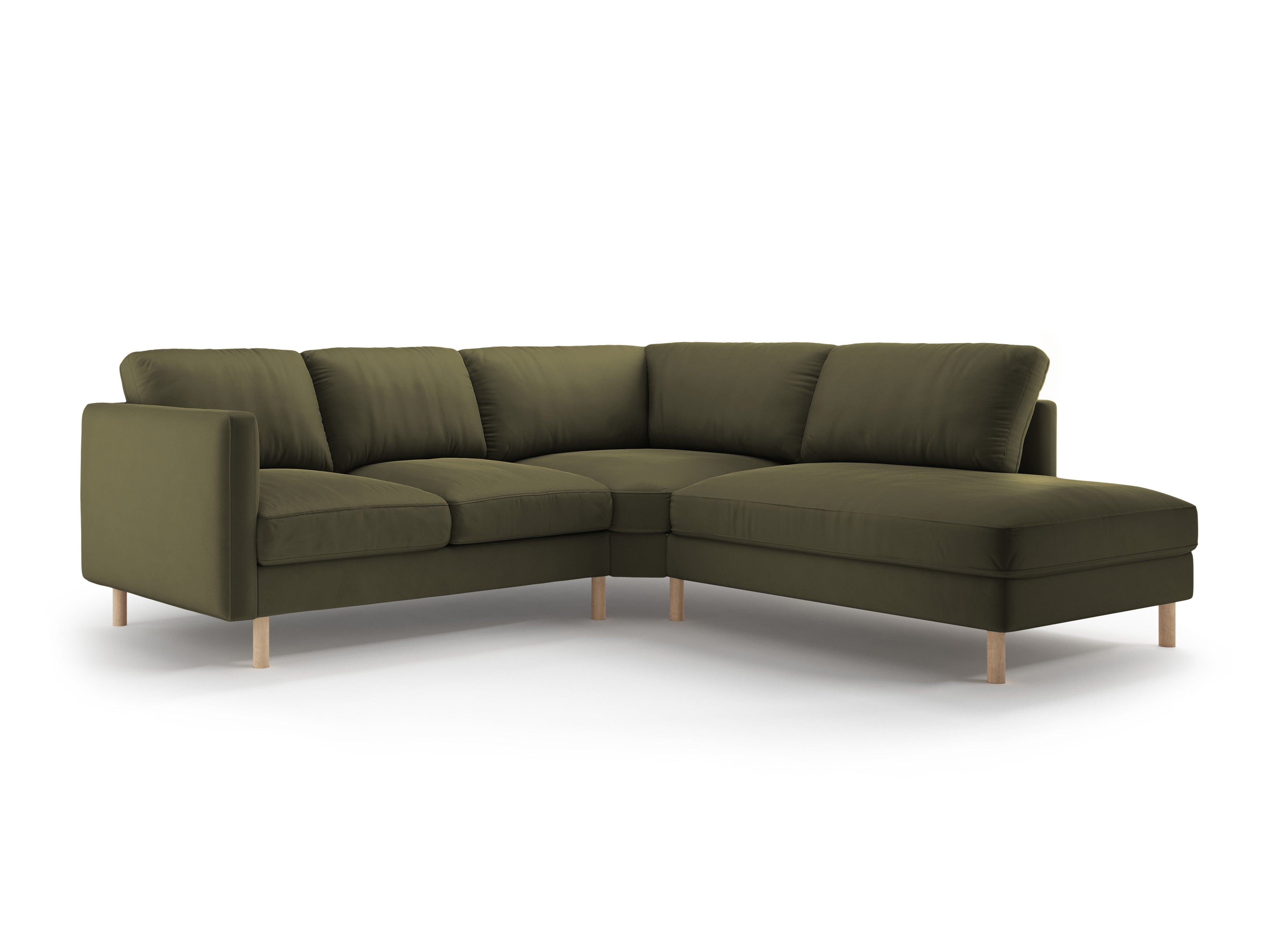 Sofa Eden, 4 Sitze, 267x234cm, Material: Samt