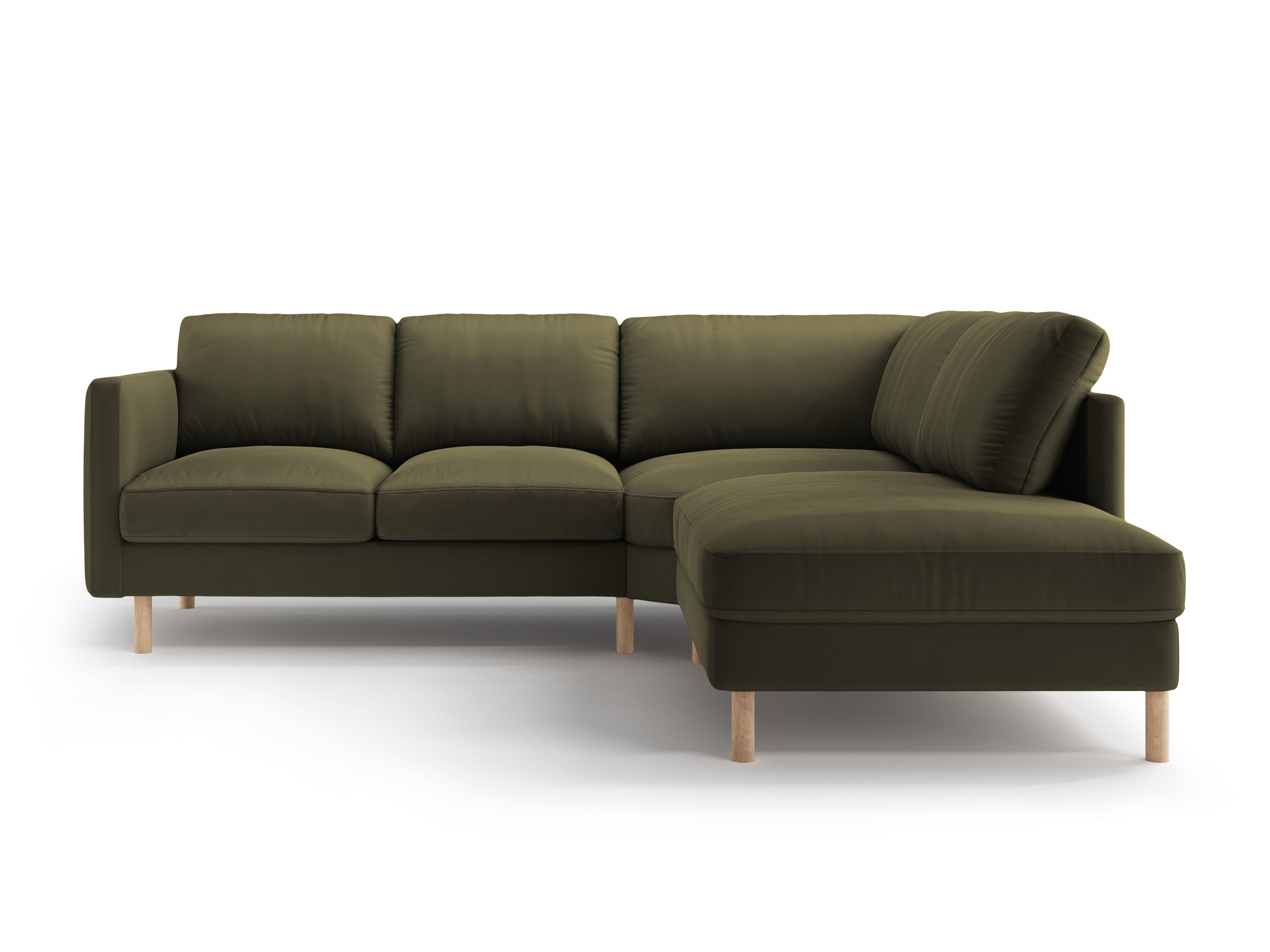 Sofa Eden, 4 Sitze, 267x234cm, Material: Samt