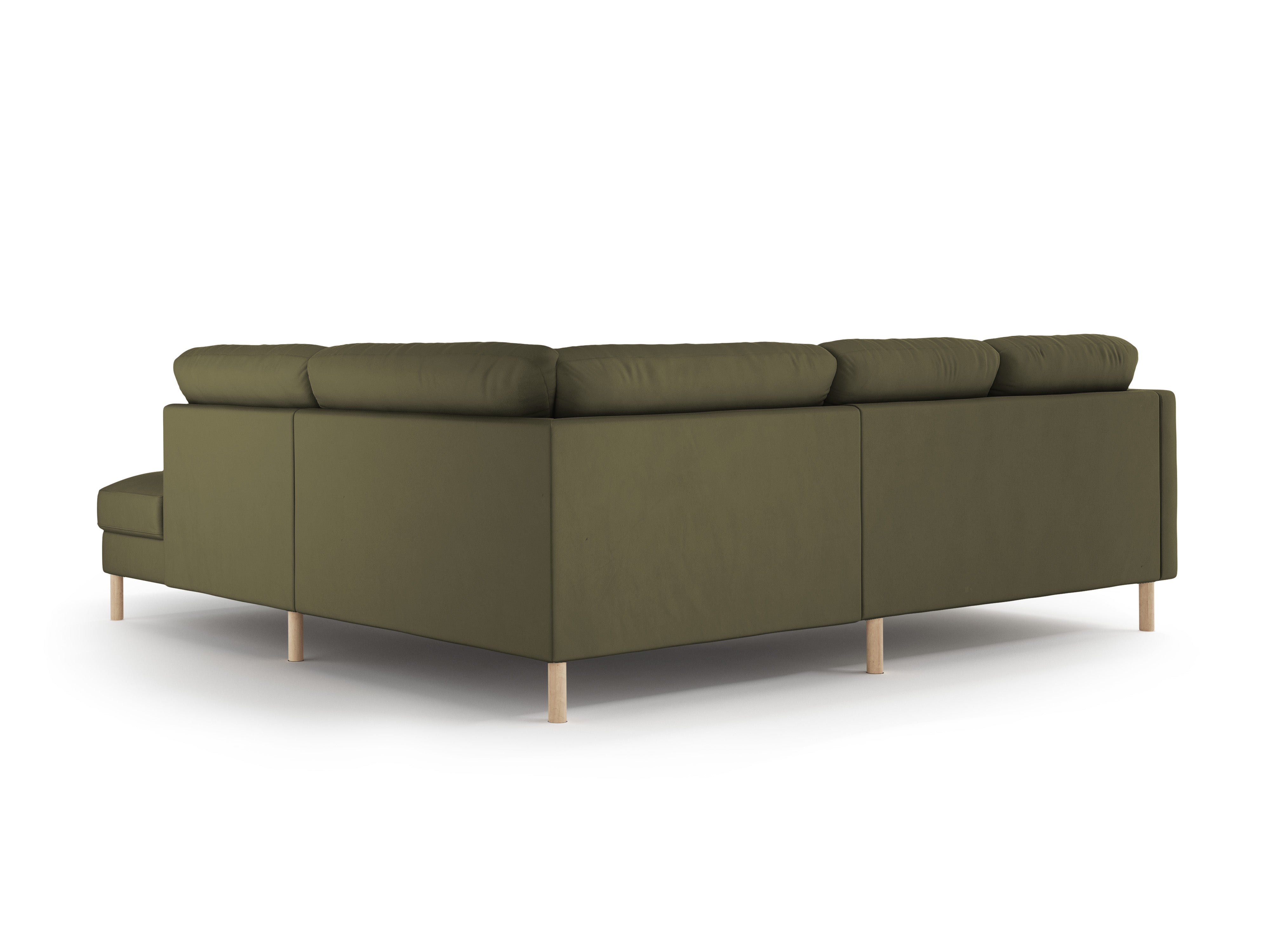 Sofa Eden, 4 Sitze, 267x234cm, Material: Samt