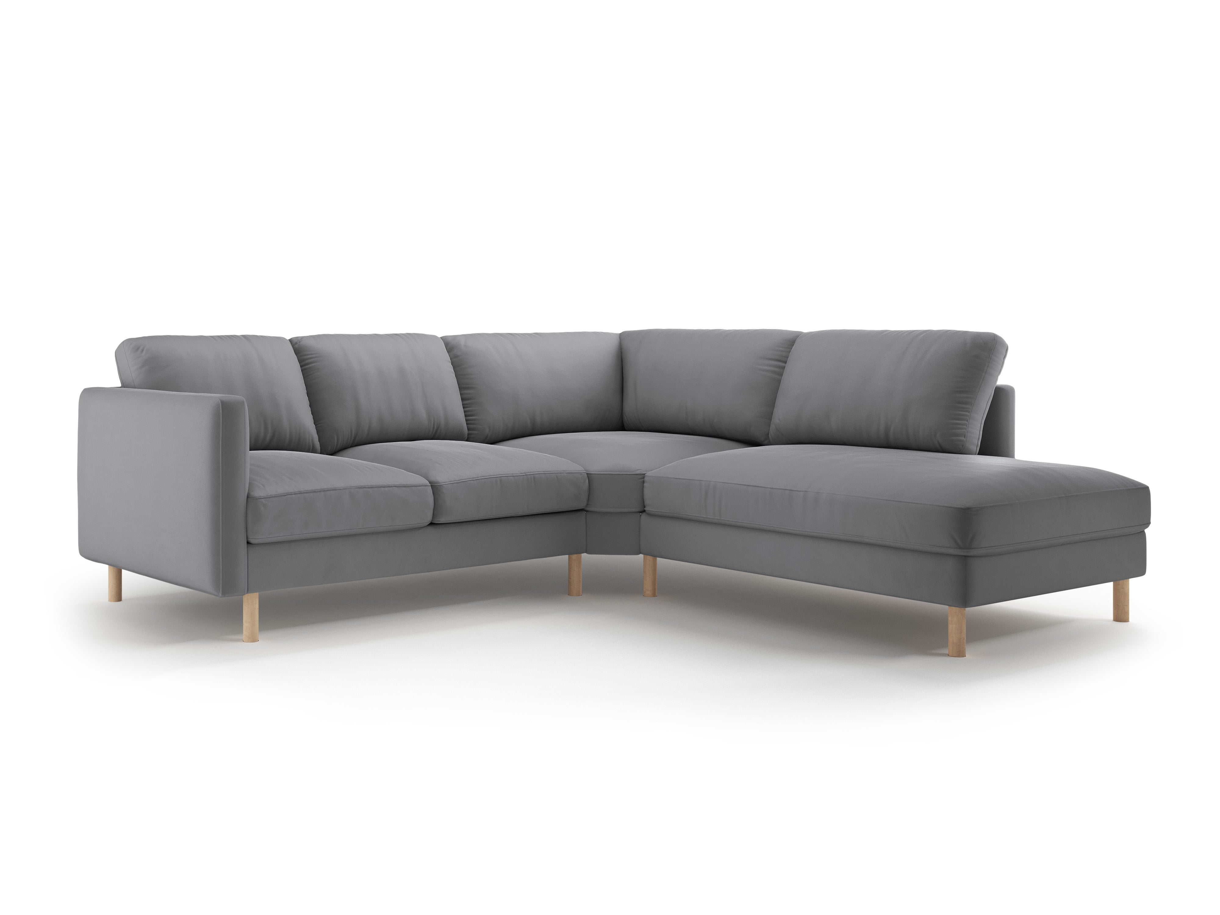 Sofa Eden, 4 Sitze, 267x234cm, Material: Samt