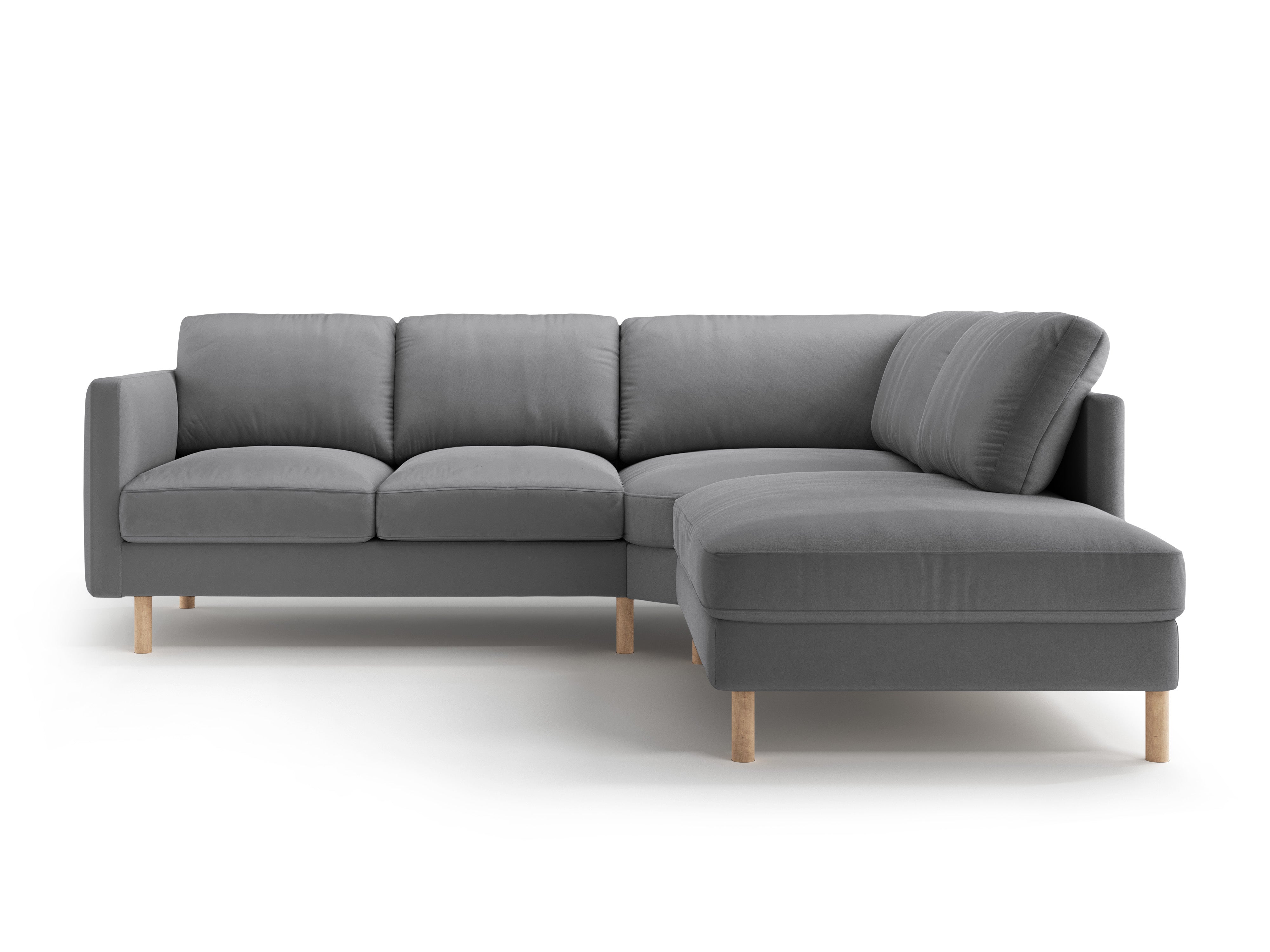 Sofa Eden, 4 Sitze, 267x234cm, Material: Samt