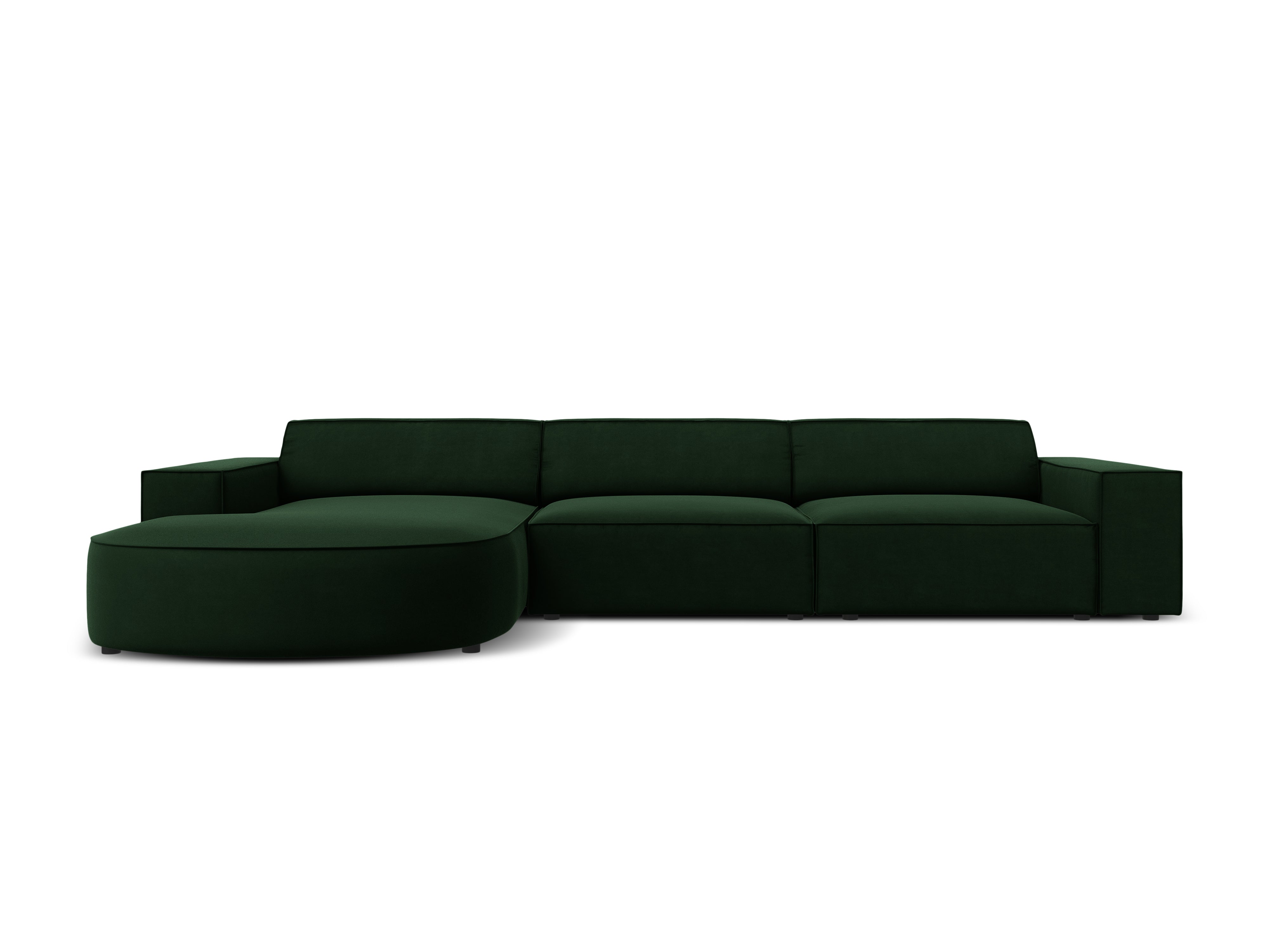 Ecksofa Jodie 284x166cm, Material: Samt