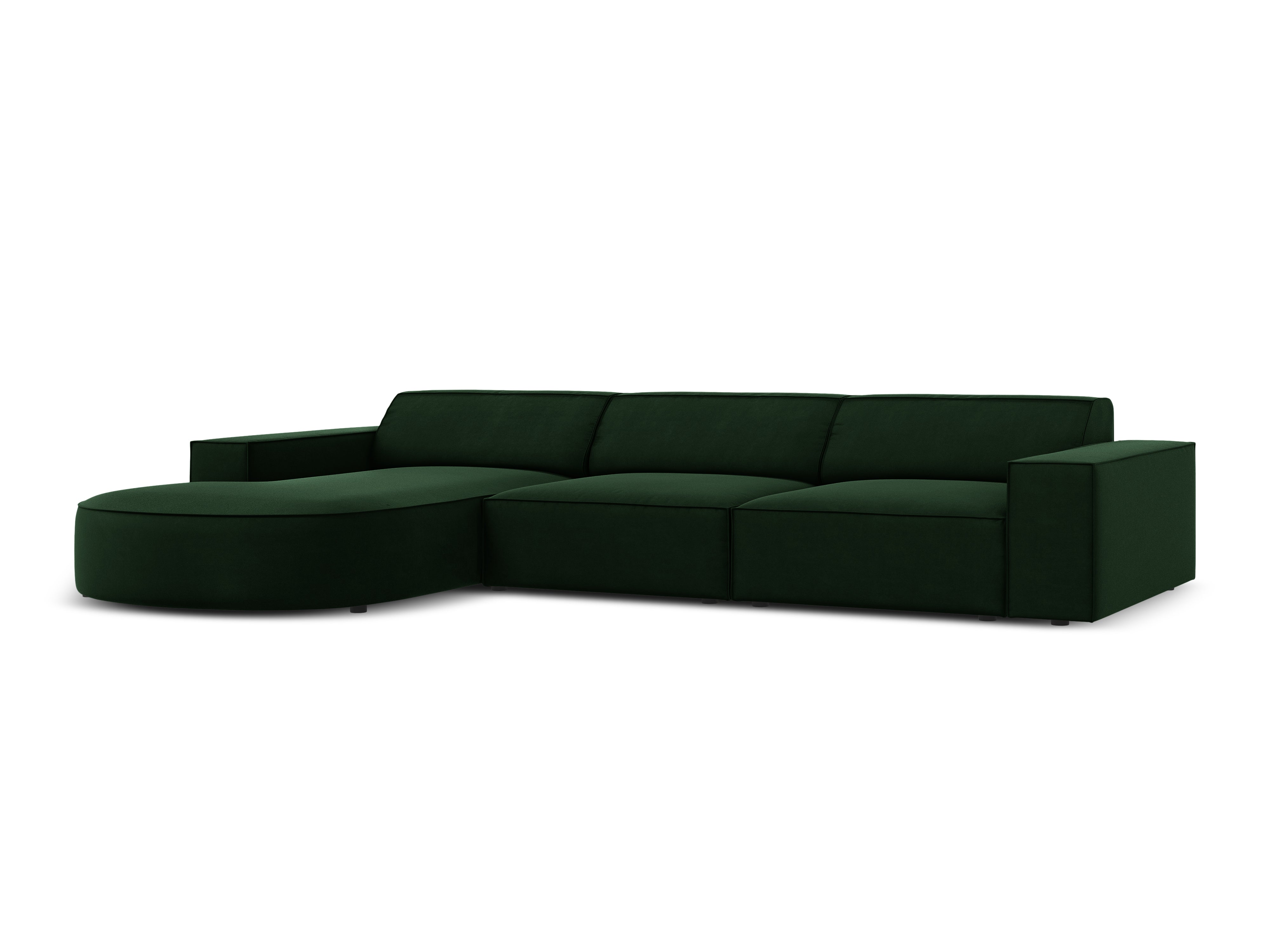 Ecksofa Jodie 284x166cm, Material: Samt