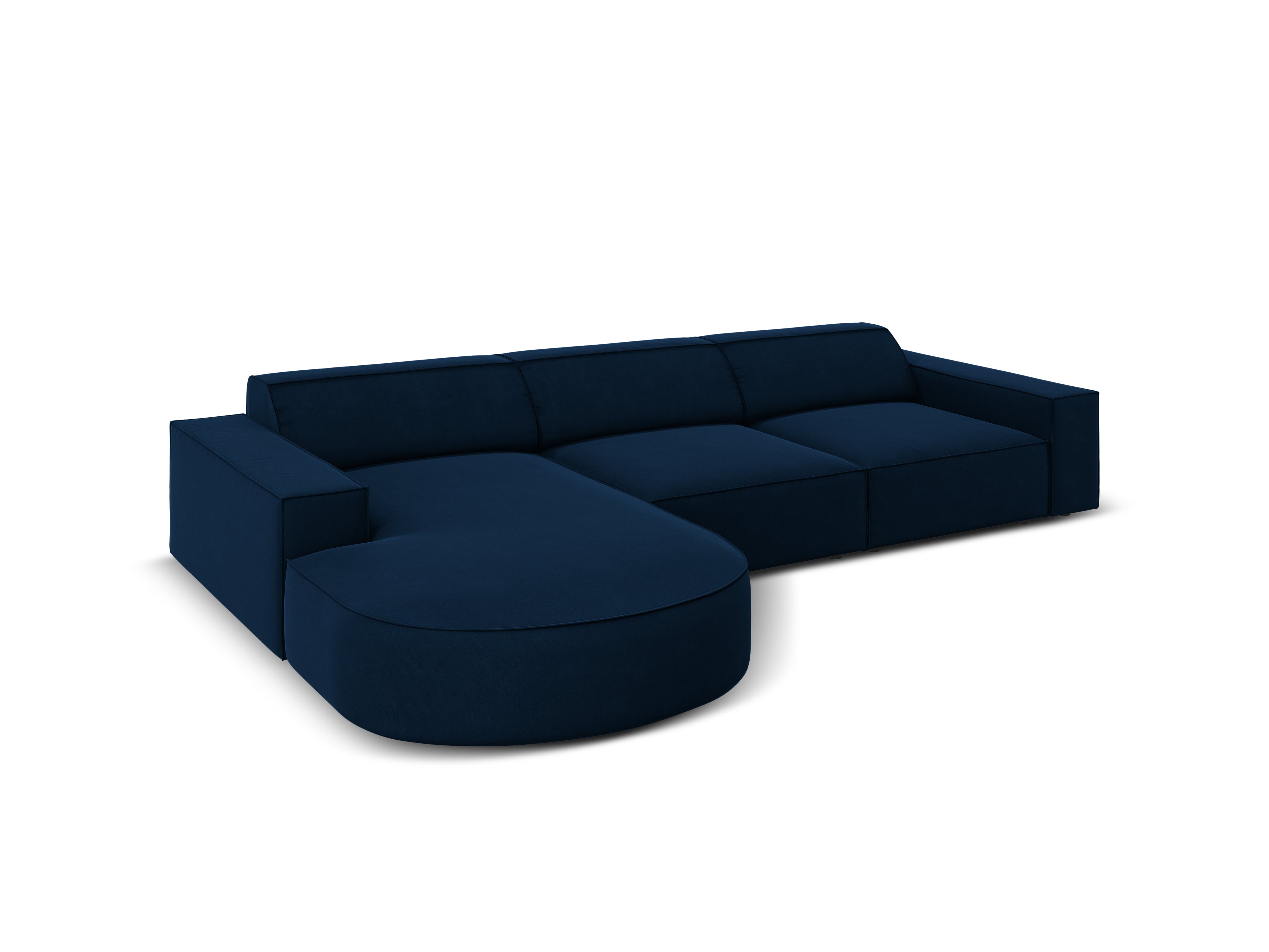 Ecksofa Jodie 284x166cm, Material: Samt