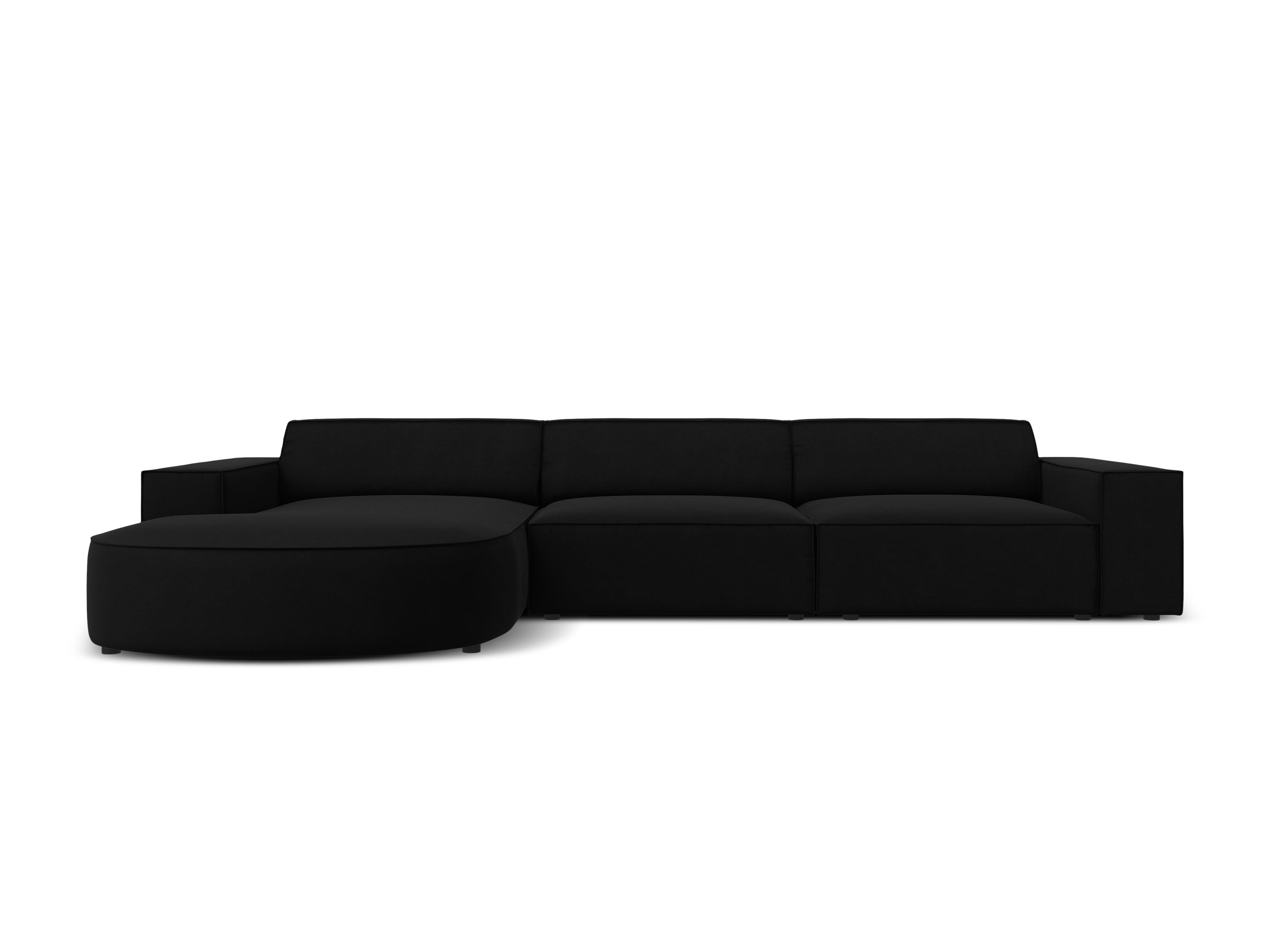 Ecksofa Jodie 284x166cm, Material: Samt