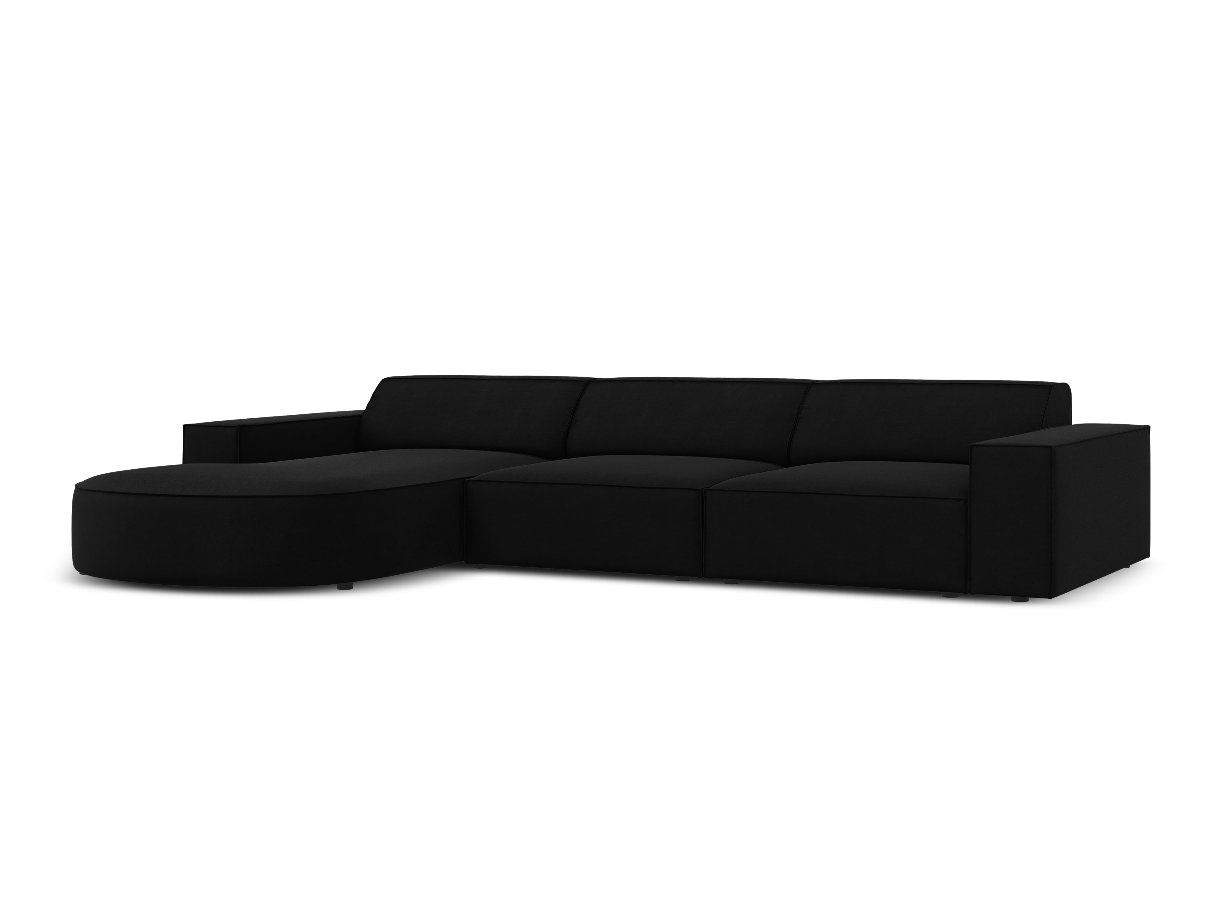Ecksofa Jodie 284x166cm, Material: Samt