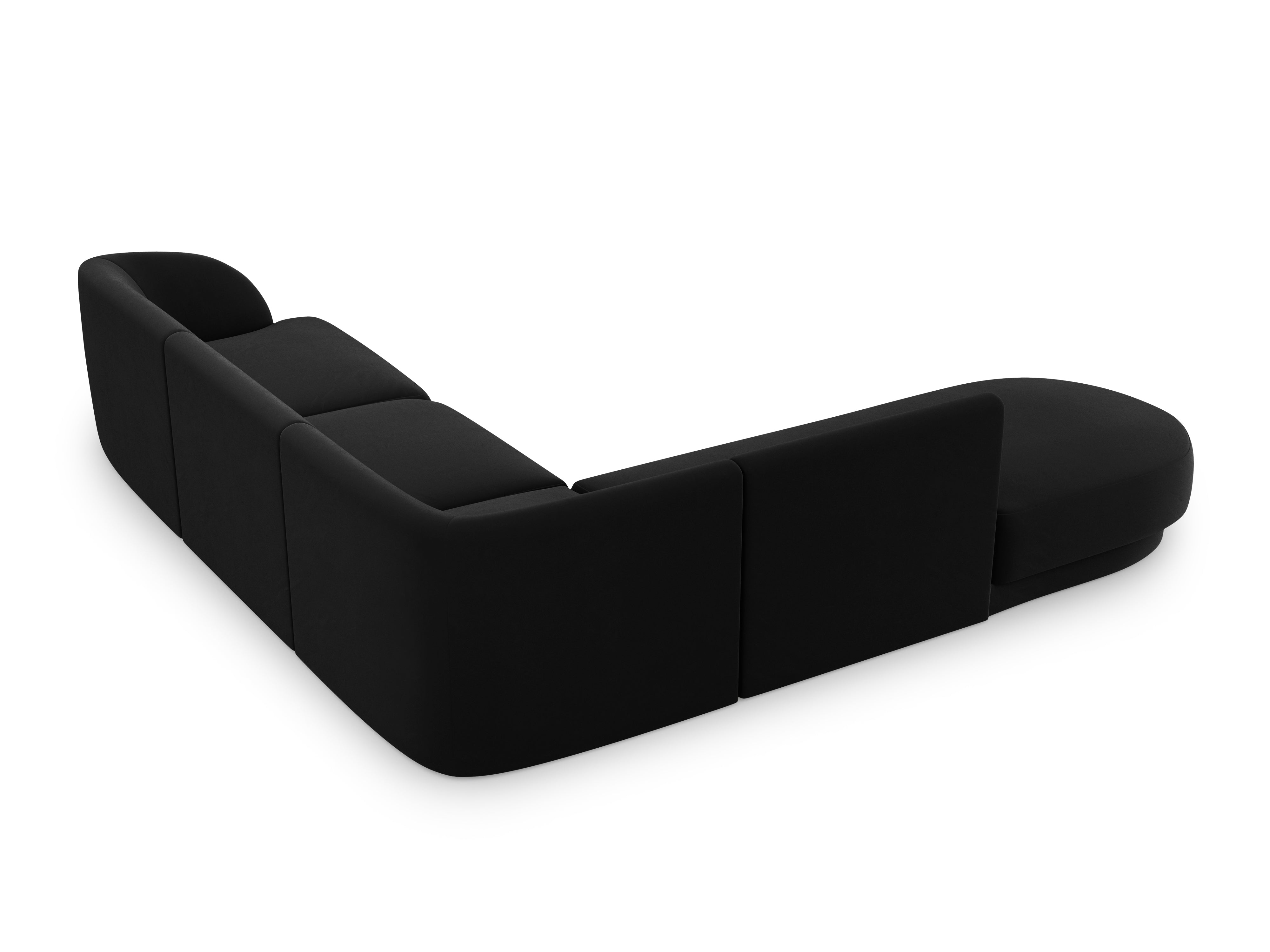 Ecksofa Miley 255x248cm, Material: Samt