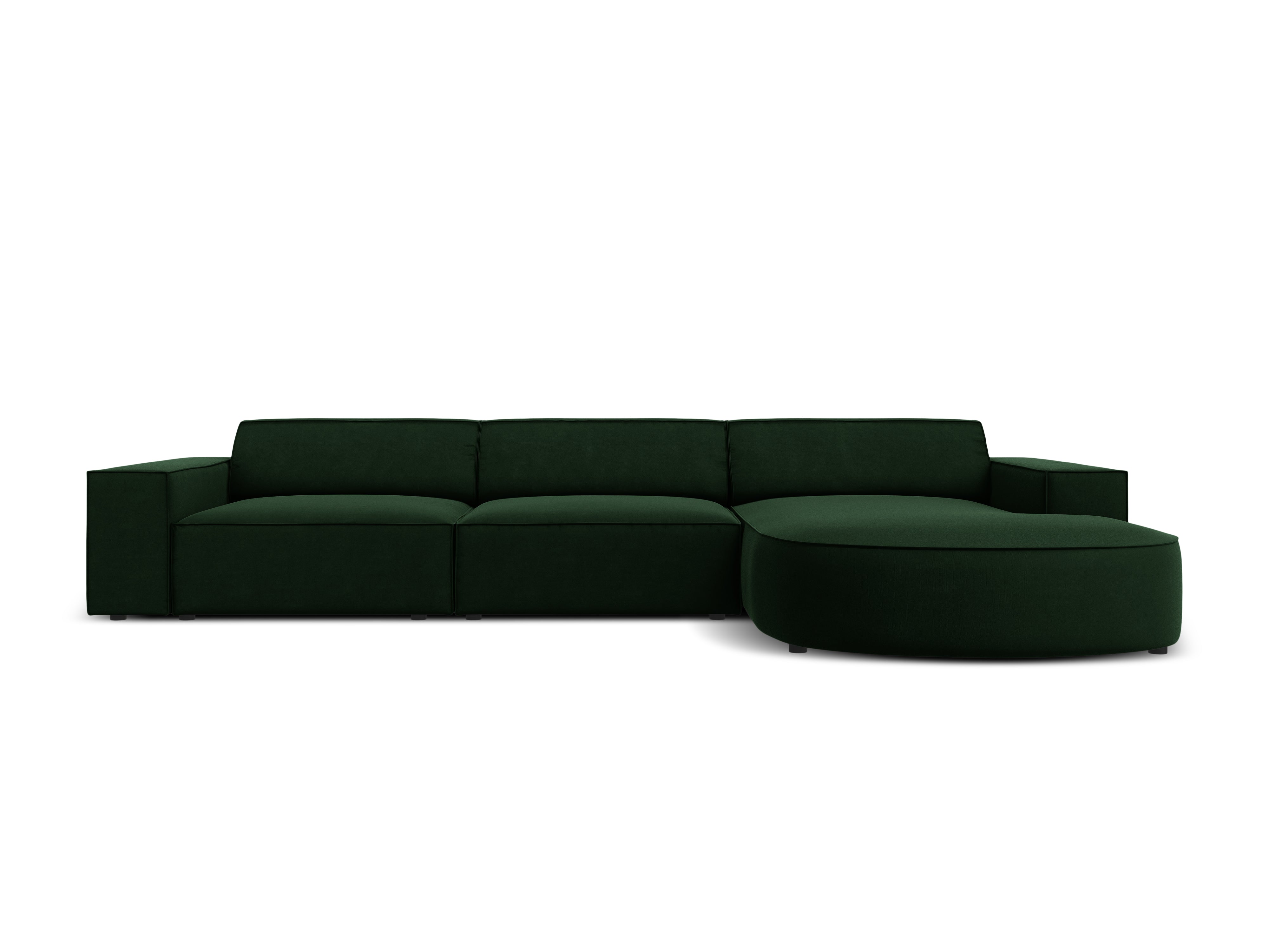 Ecksofa Jodie 284x166cm, Material: Samt