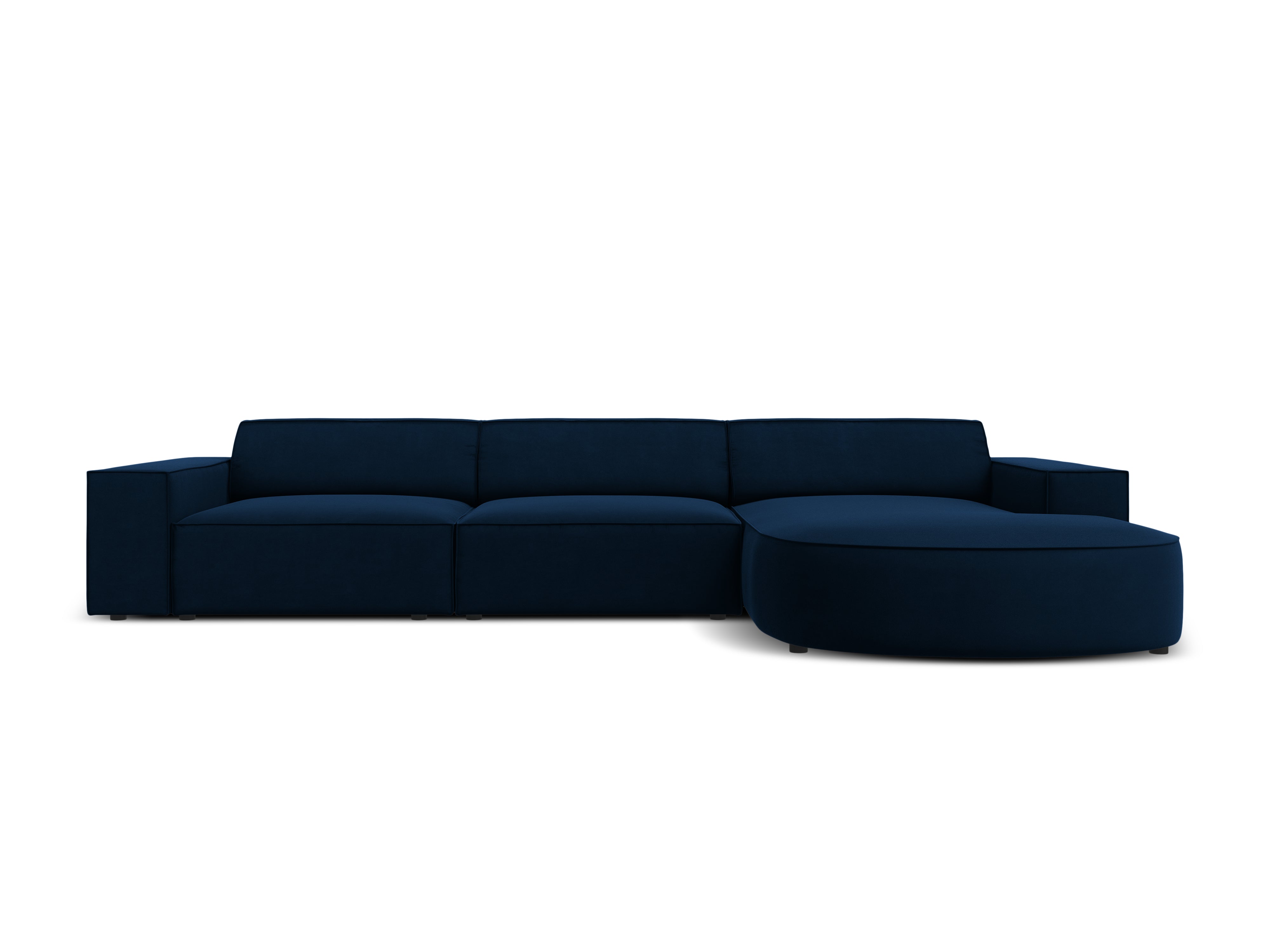 Ecksofa Jodie 284x166cm, Material: Samt