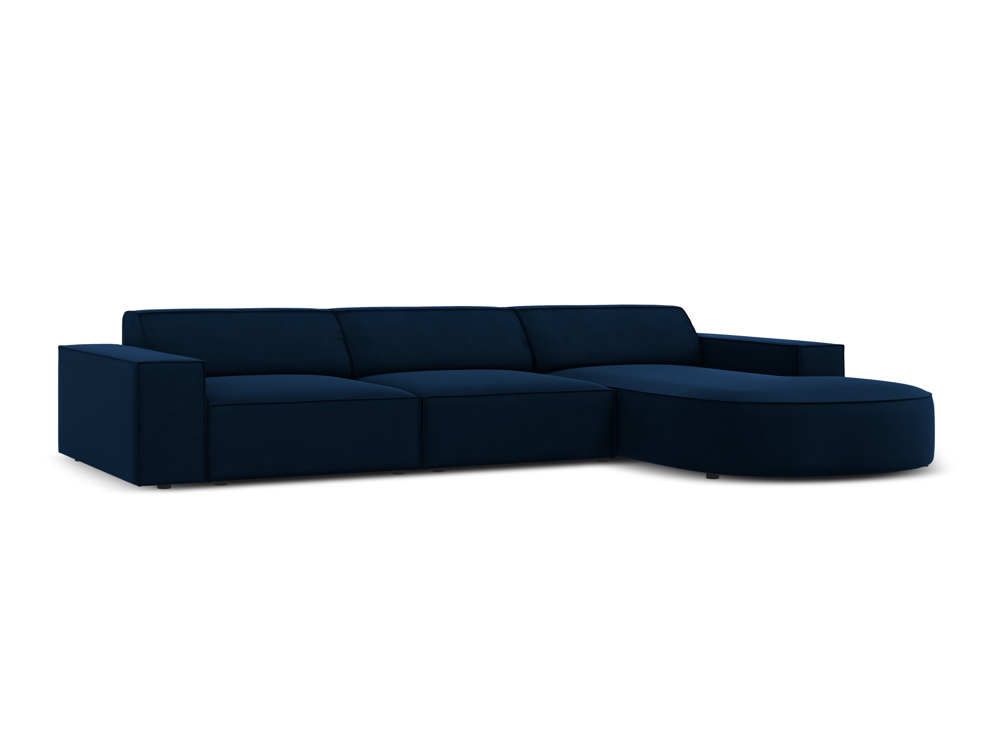 Ecksofa Jodie 284x166cm, Material: Samt