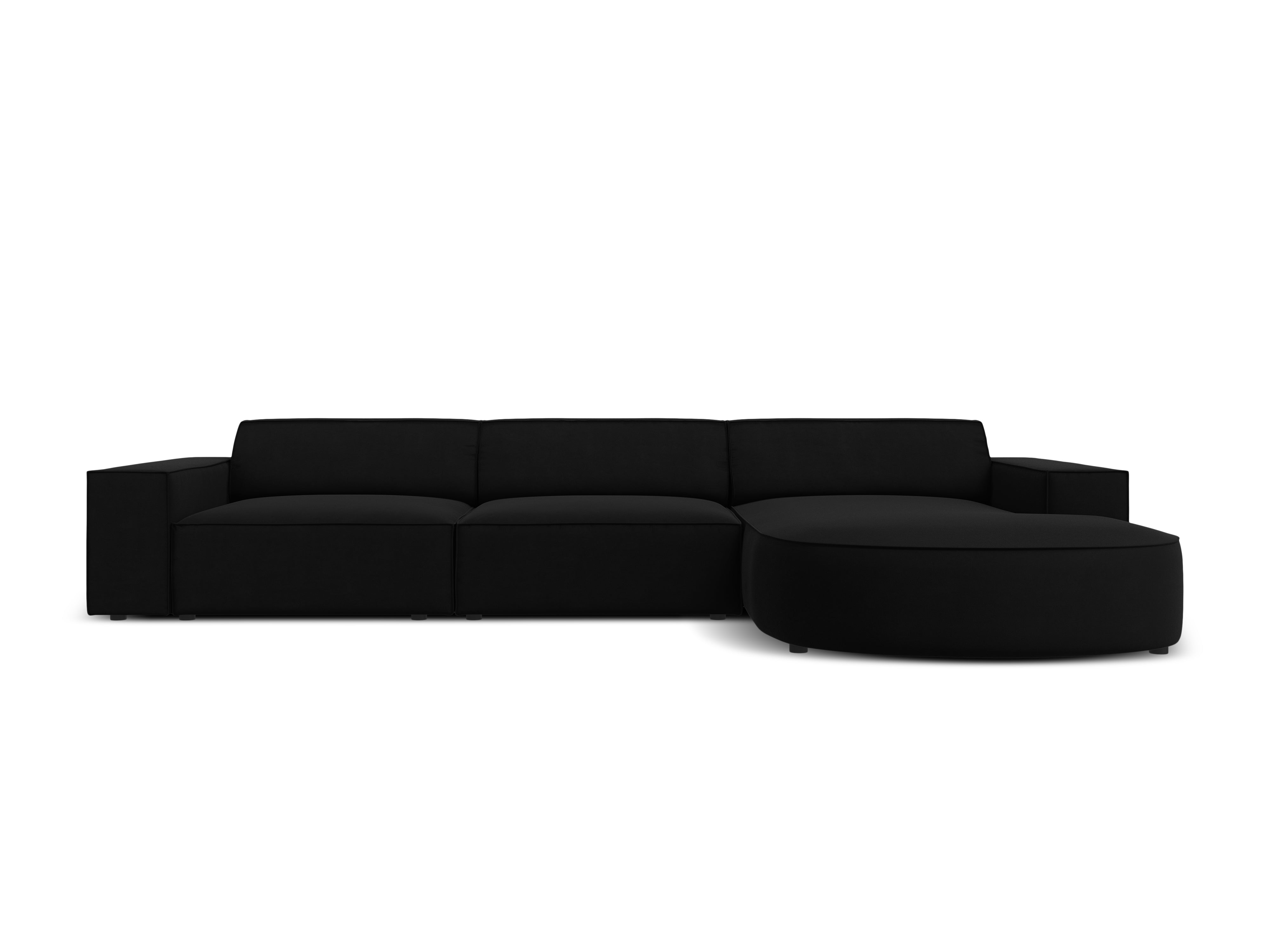 Ecksofa Jodie 284x166cm, Material: Samt