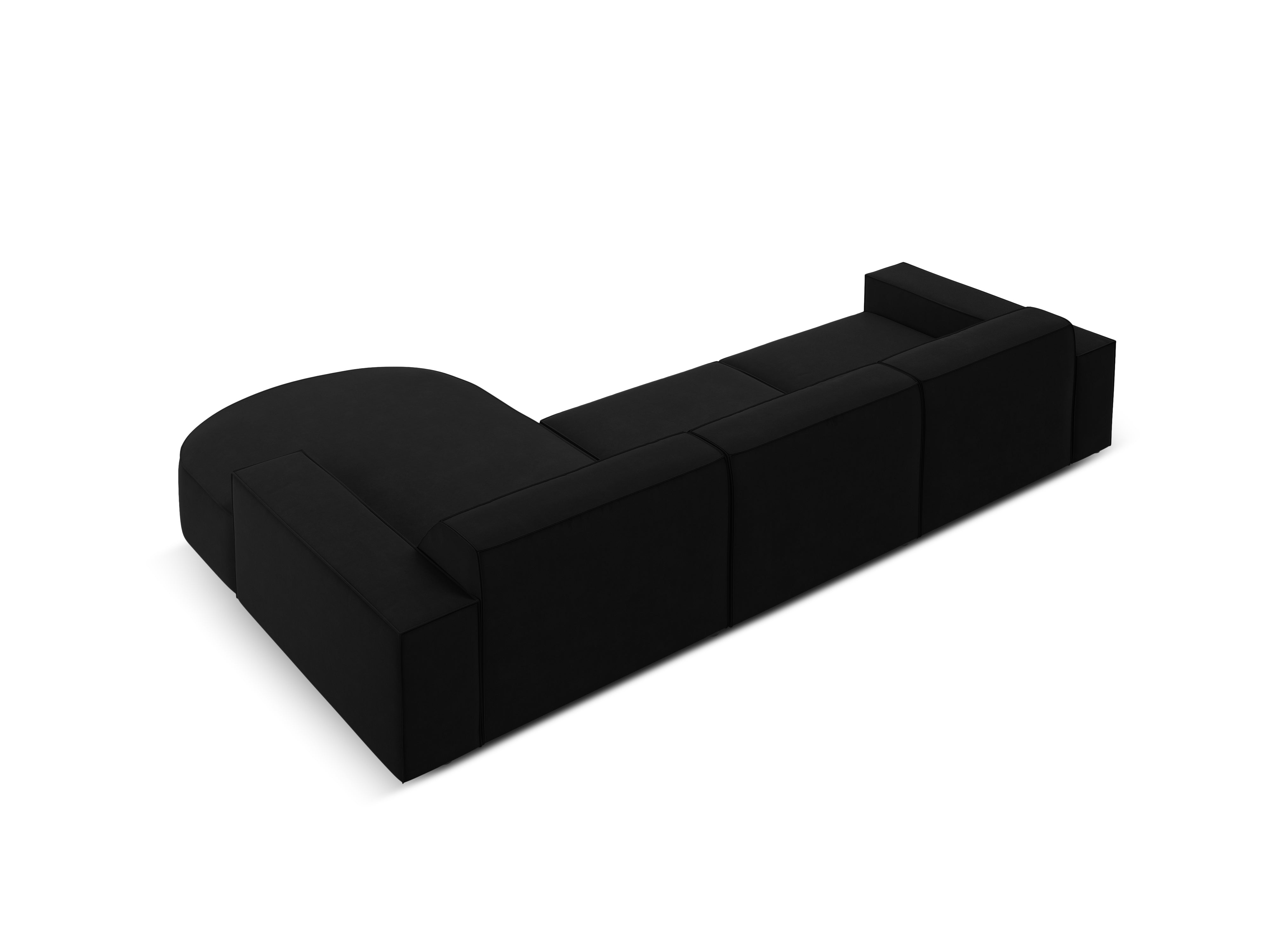Ecksofa Jodie 284x166cm, Material: Samt