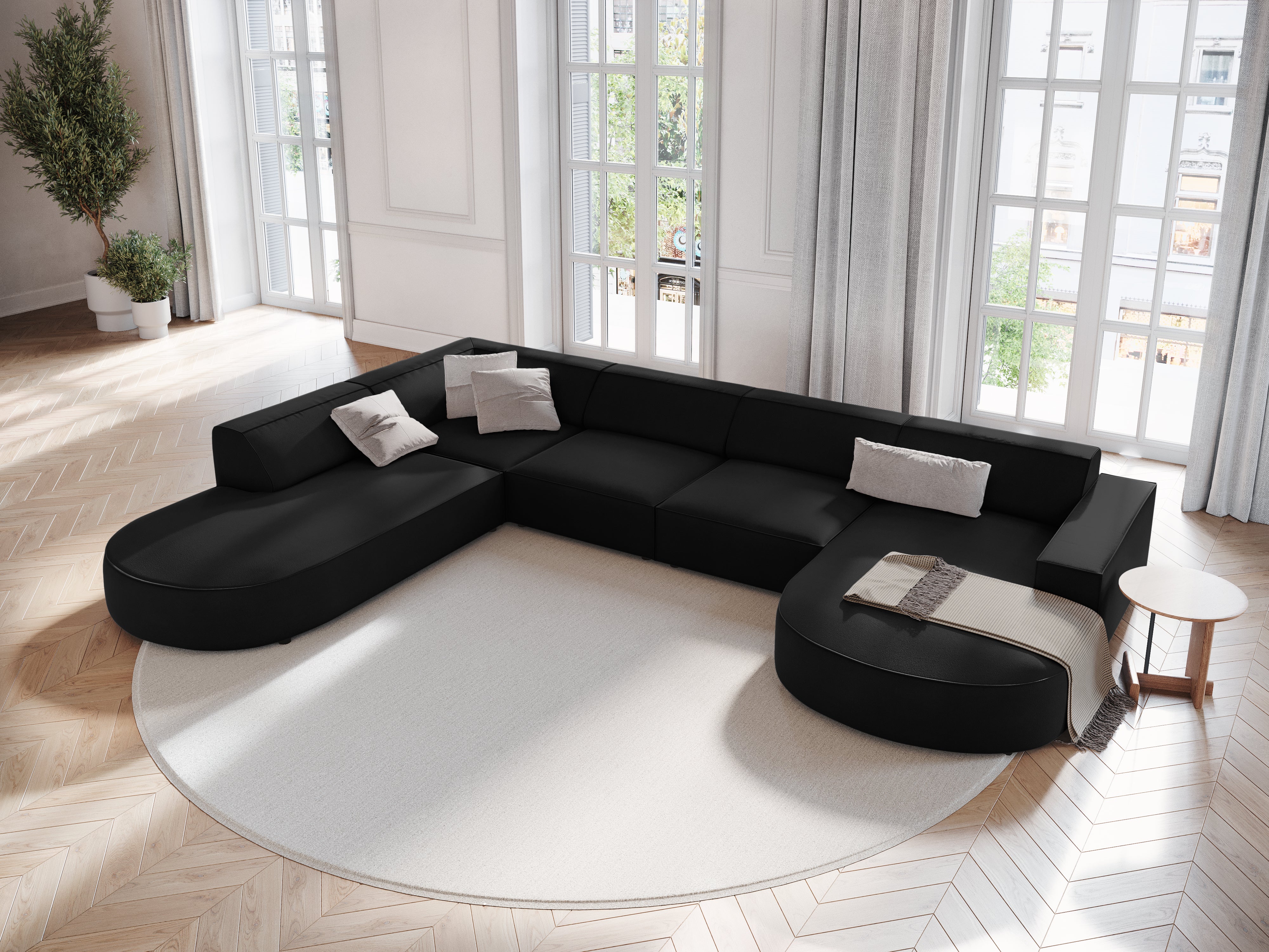 Jodie-Set 364x262cm, Material: Samt