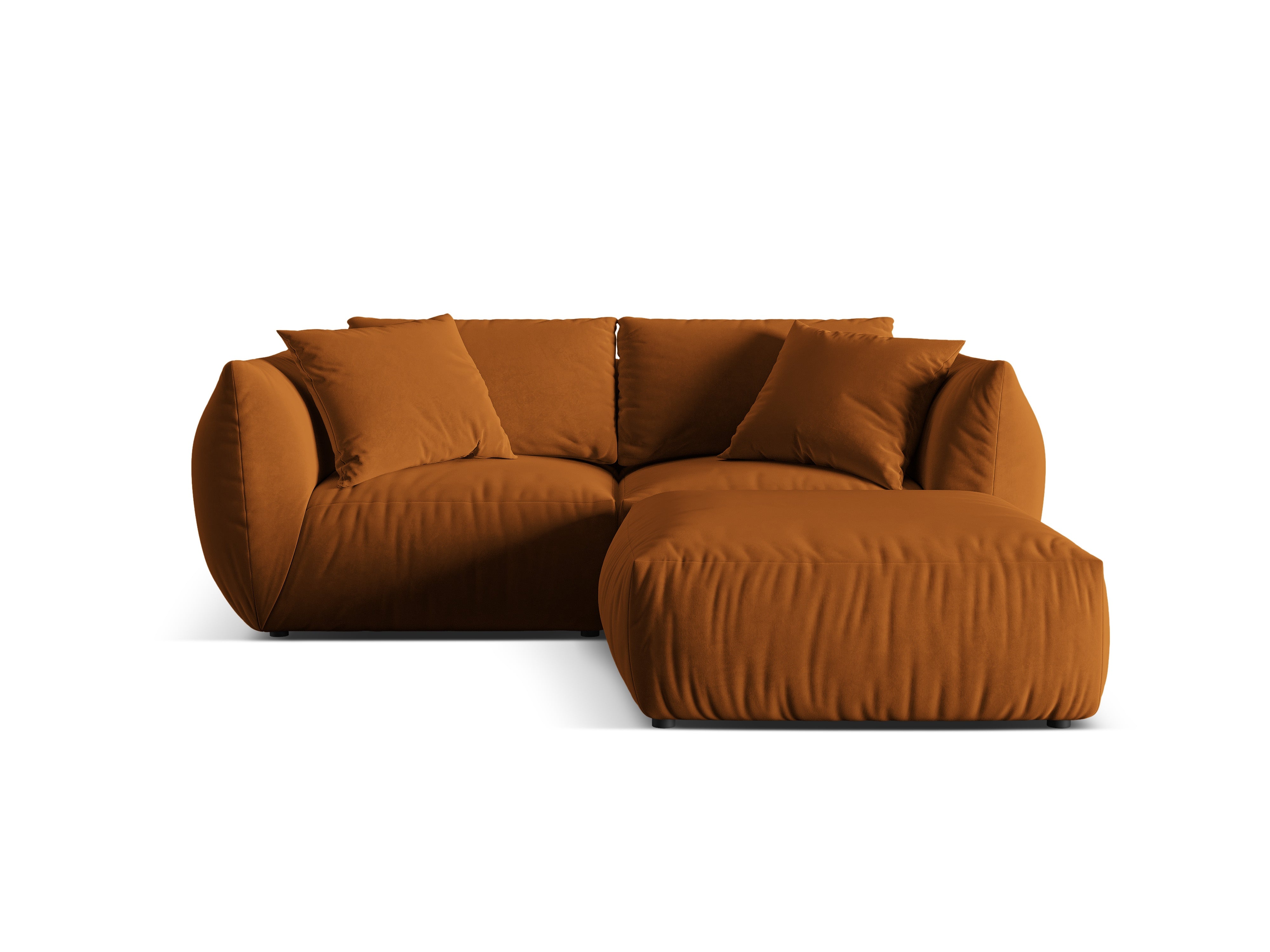Modulares Ecksofa Chris 220x200cm, Material: Samt
