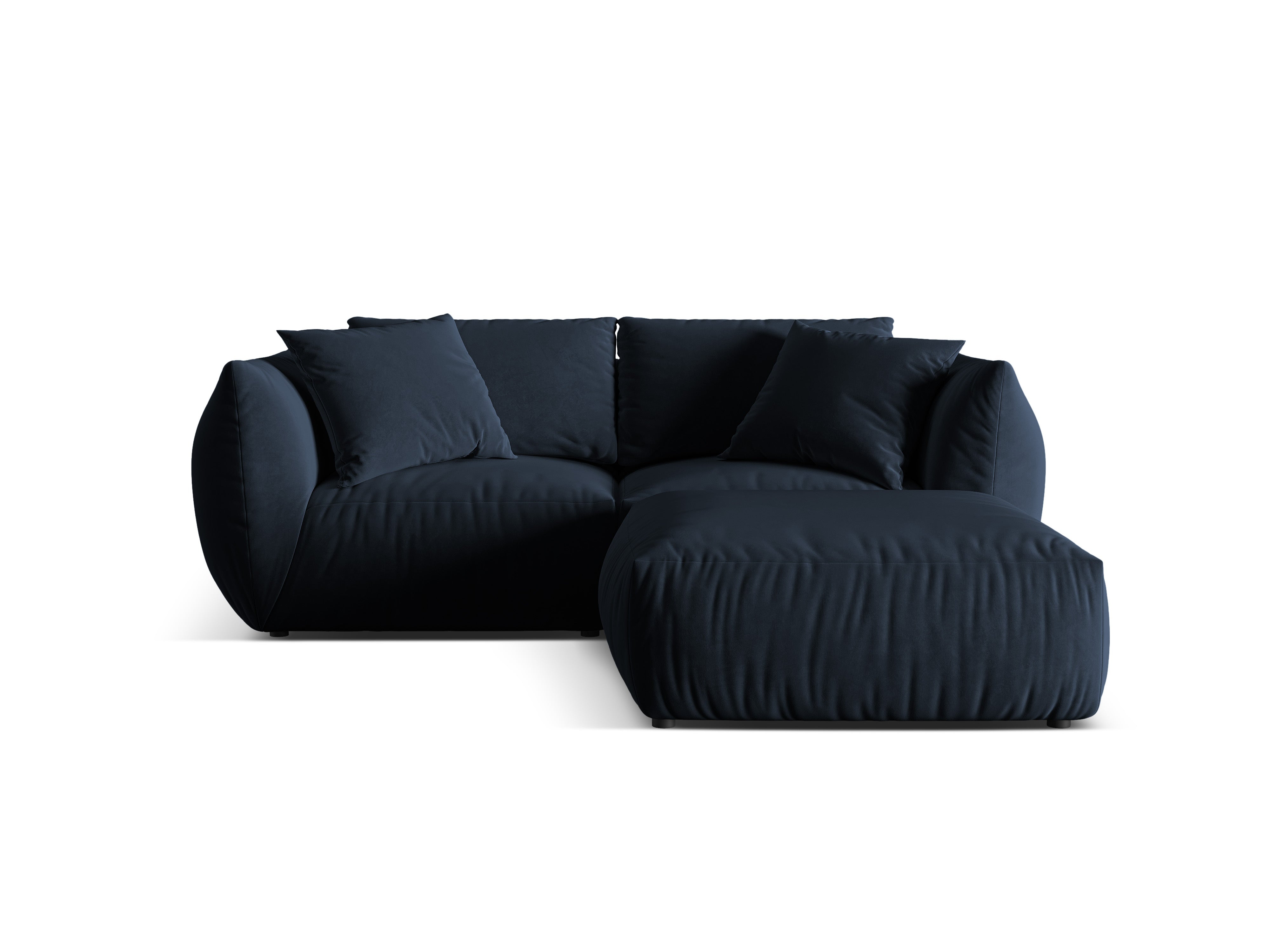 Modulares Ecksofa Chris 220x200cm, Material: Samt