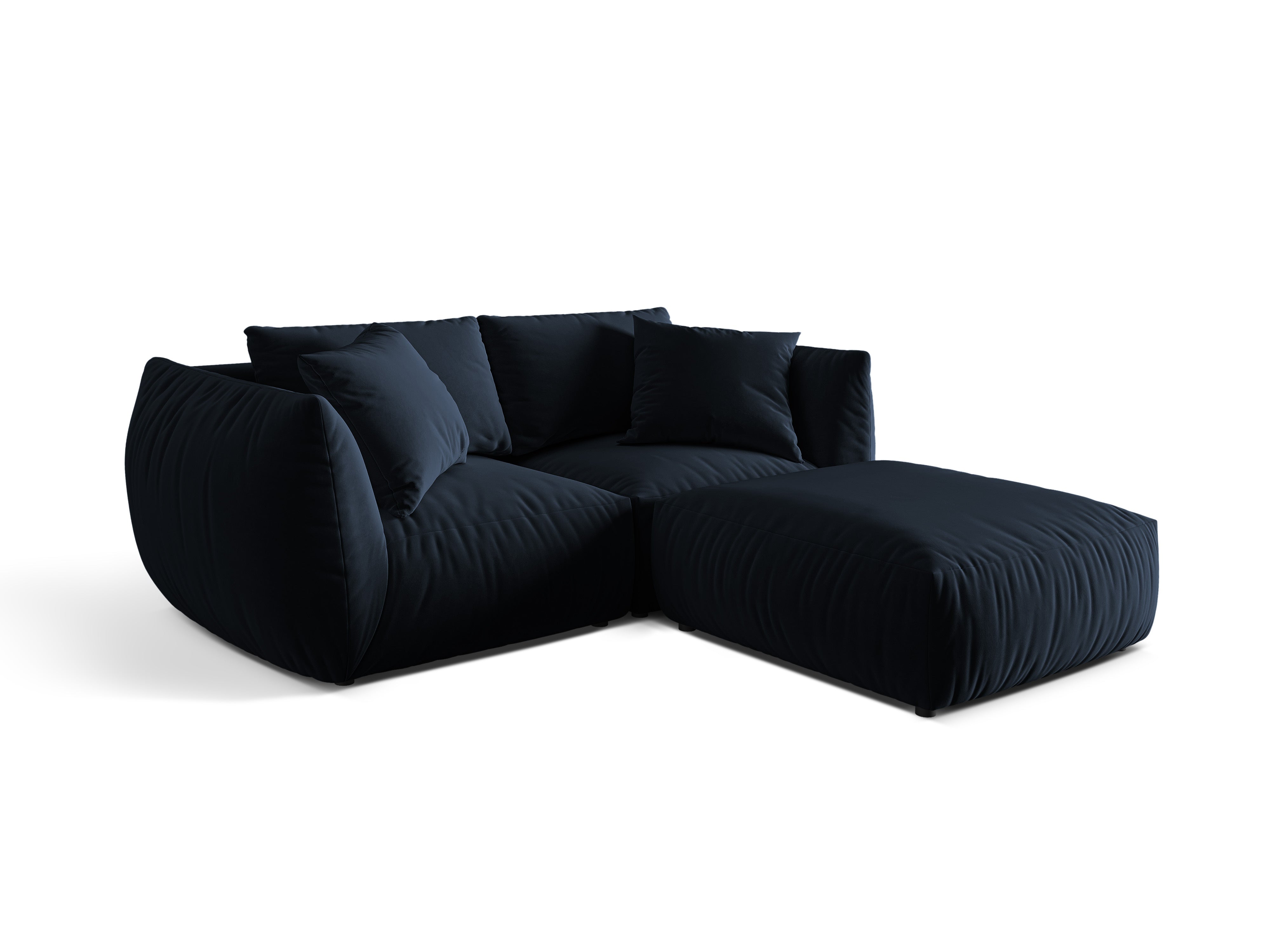 Modulares Ecksofa Chris 220x200cm, Material: Samt