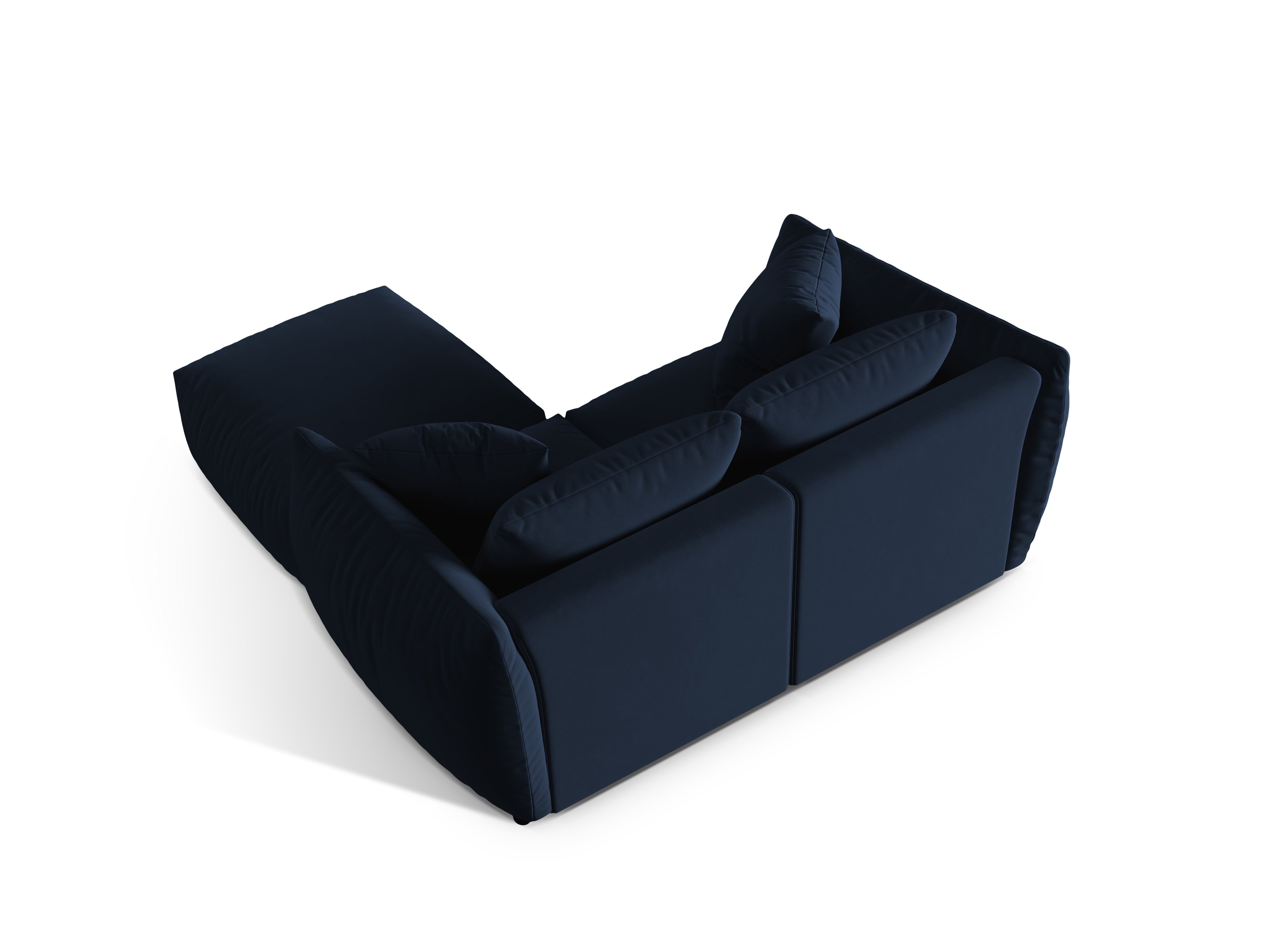 Modulares Ecksofa Chris 220x200cm, Material: Samt