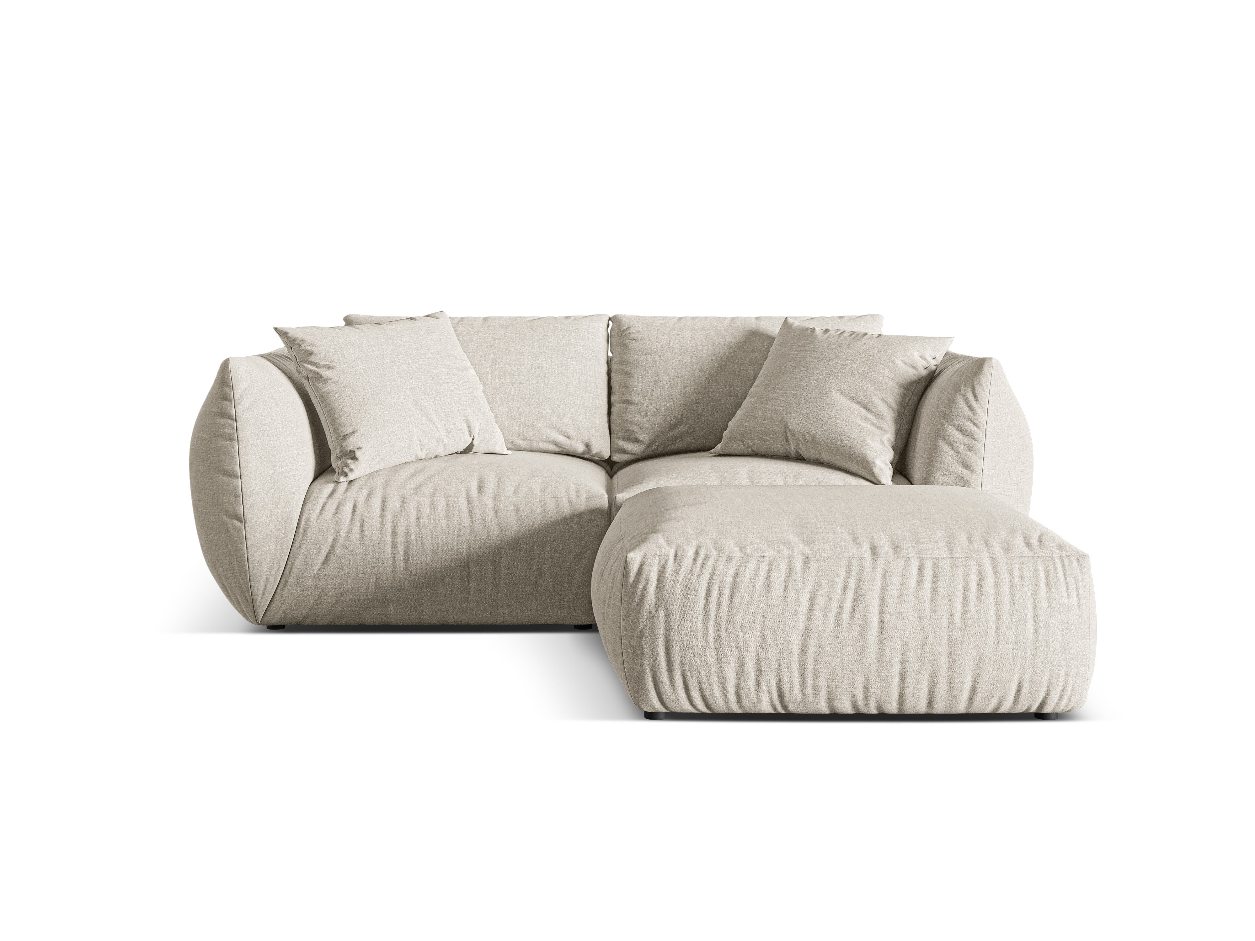 Modulares Eckset Chris 220x200cm, Material: Strukturstoff