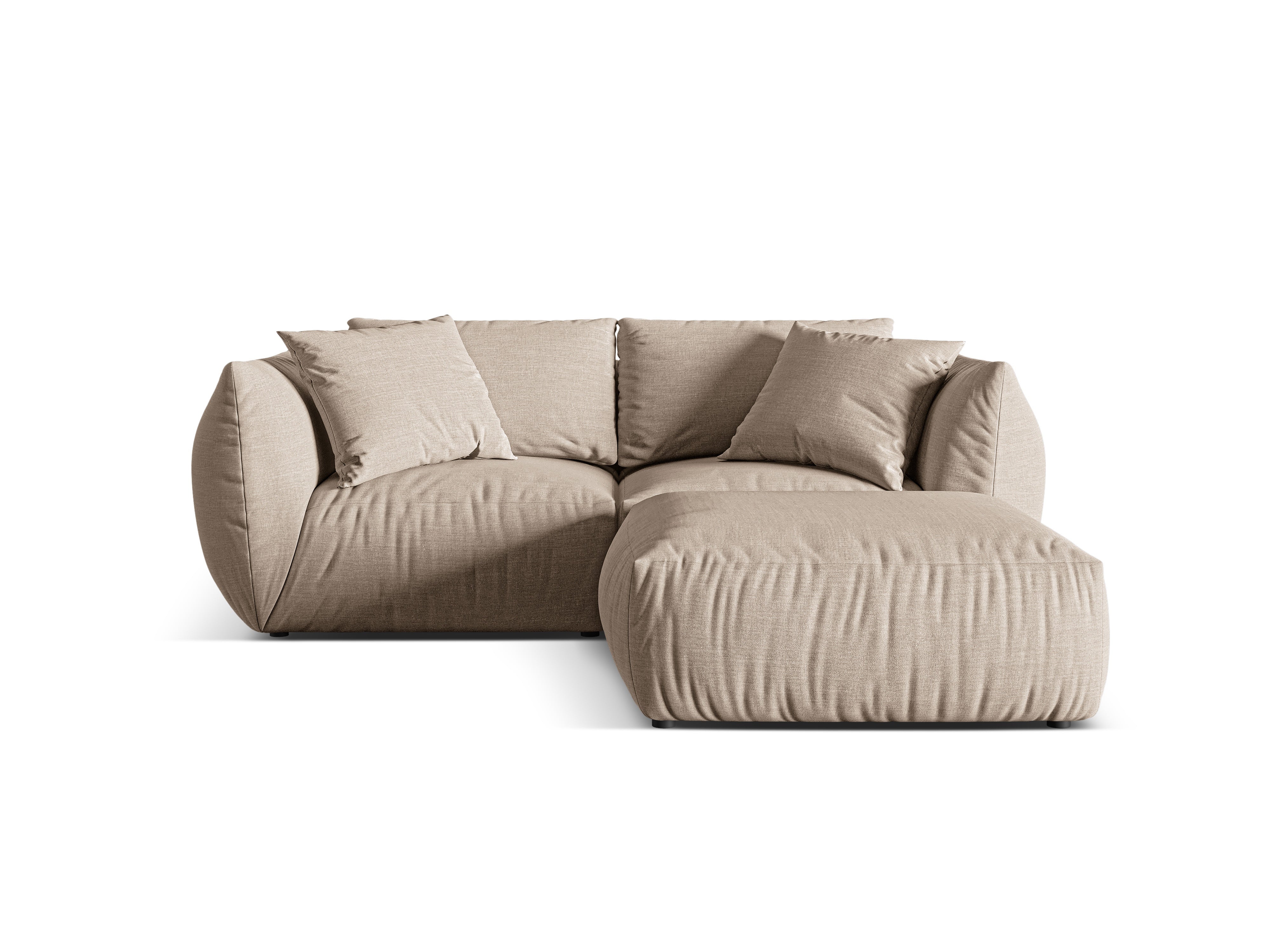 Modulares Eckset Chris 220x200cm, Material: Strukturstoff