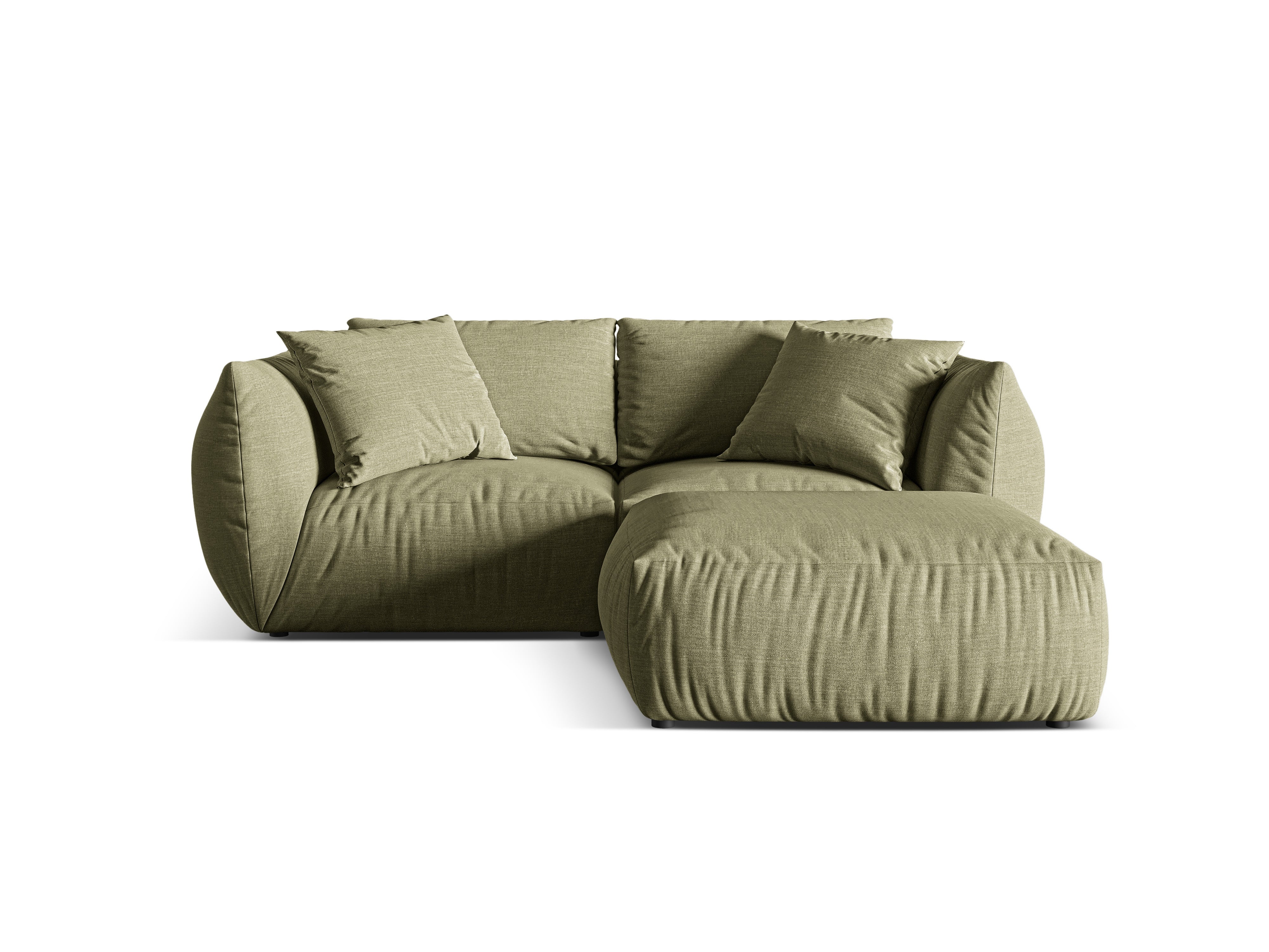 Modulares Eckset Chris 220x200cm, Material: Strukturstoff