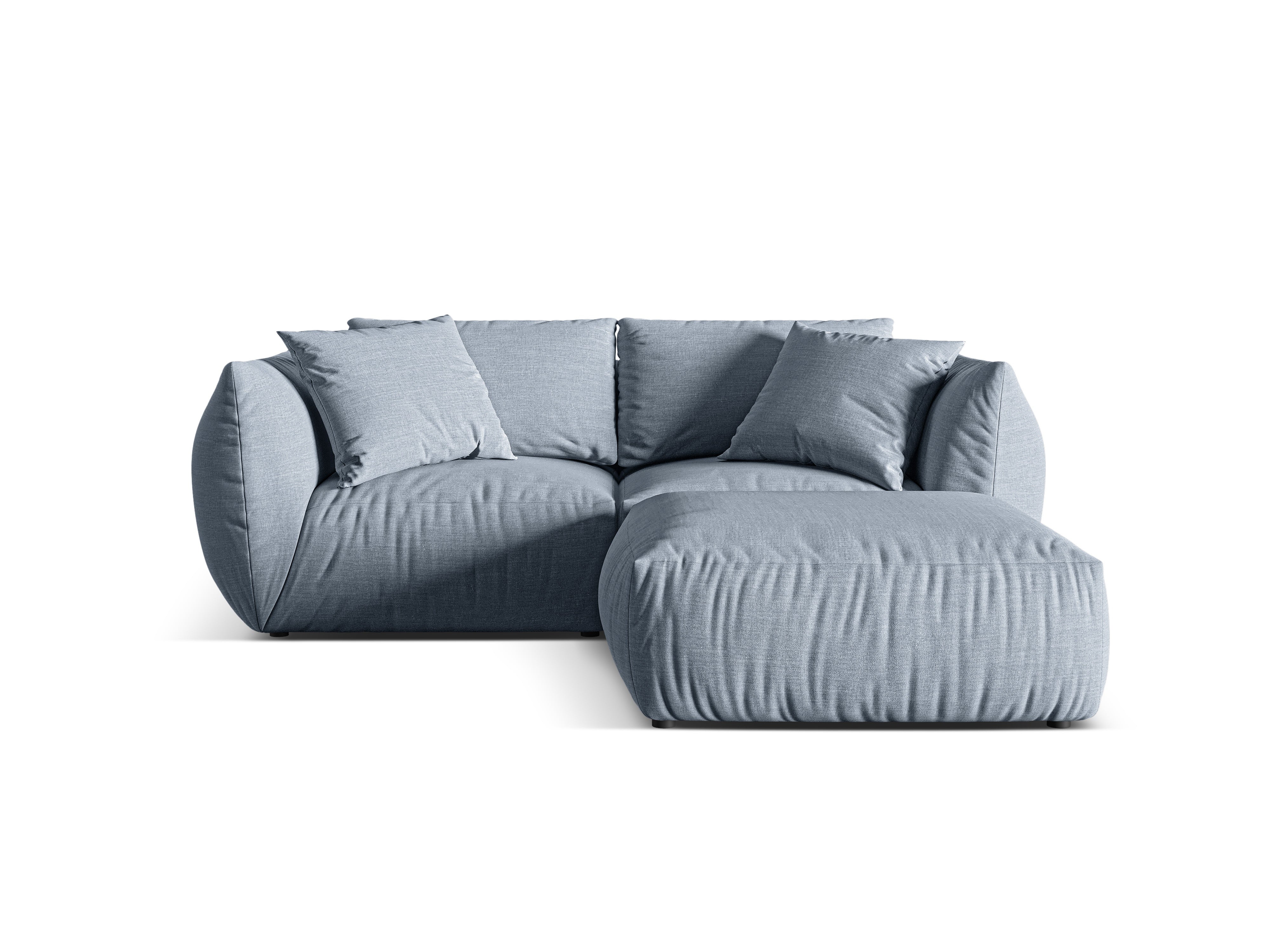 Modulares Eckset Chris 220x200cm, Material: Strukturstoff