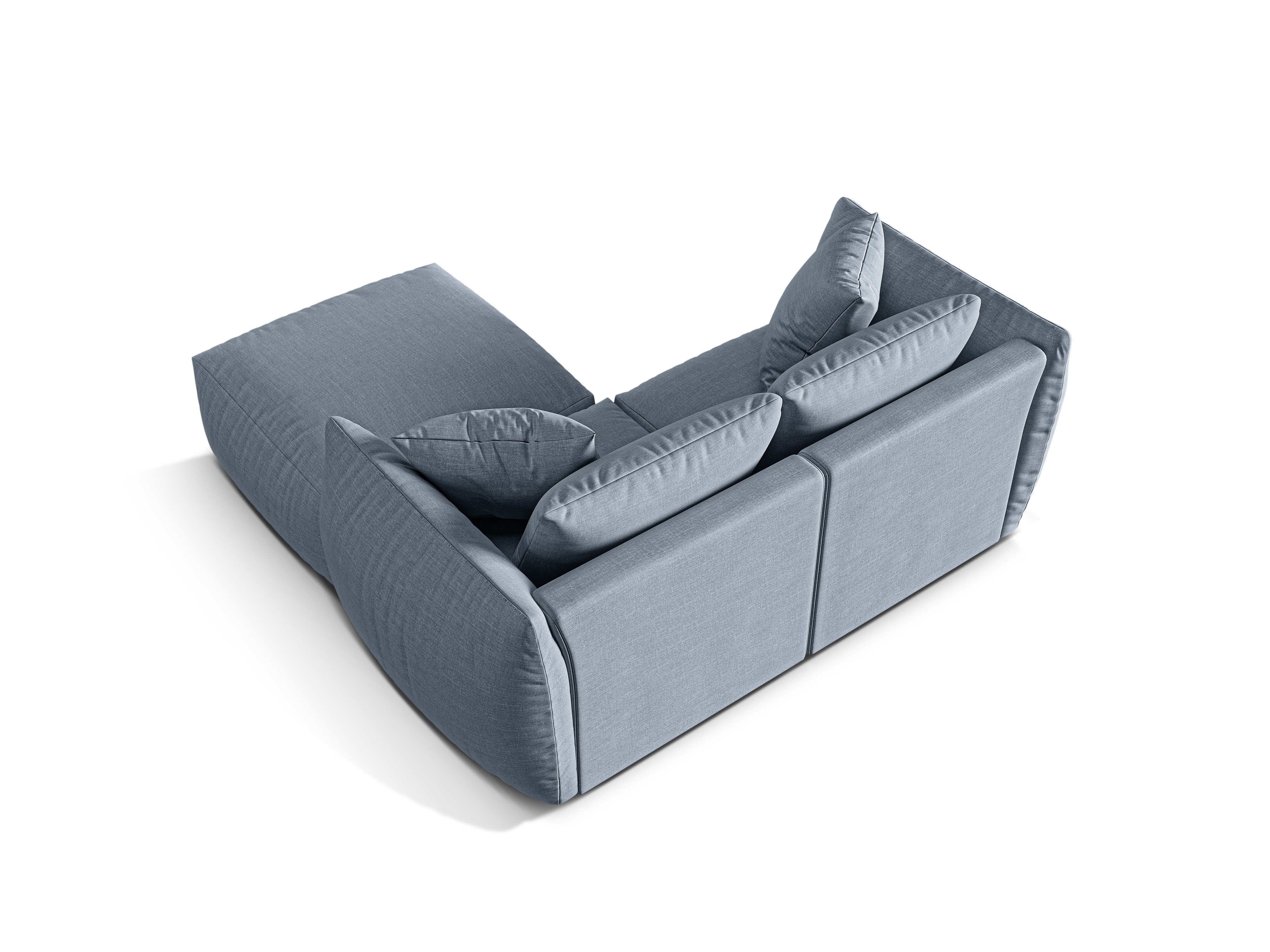 Modulares Eckset Chris 220x200cm, Material: Strukturstoff