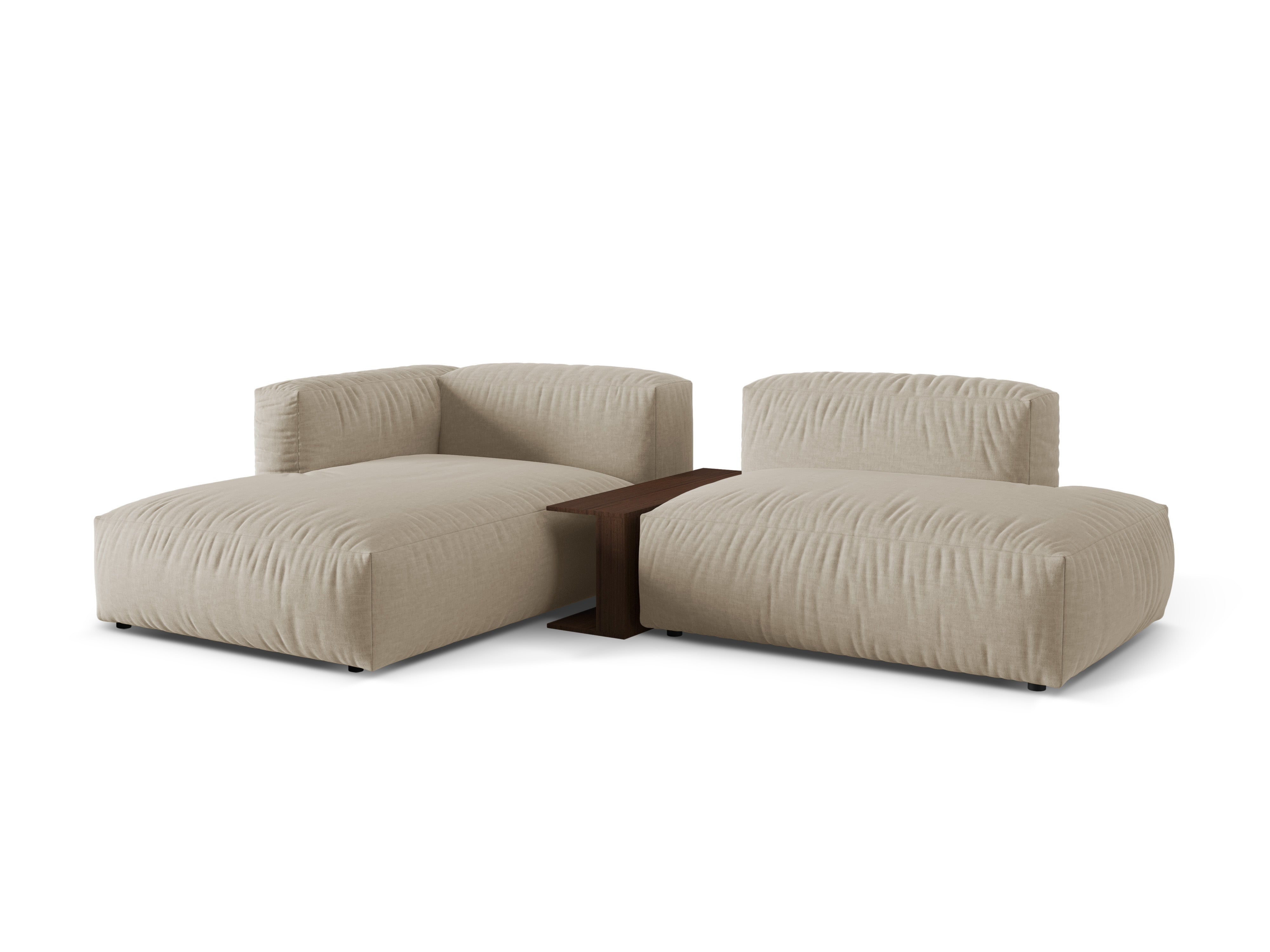 Ecksofa Martina, 285x176cm, Material: Strukturstoff