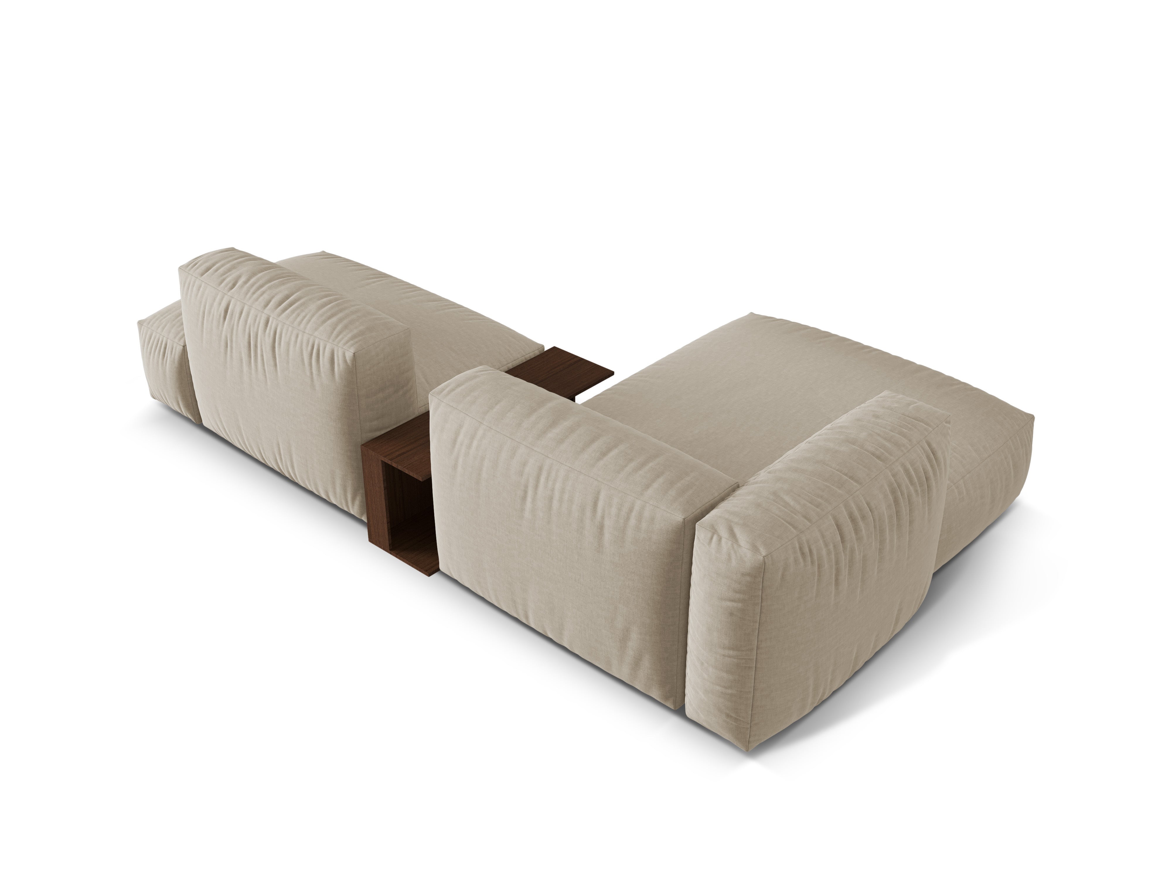 Ecksofa Martina, 285x176cm, Material: Strukturstoff