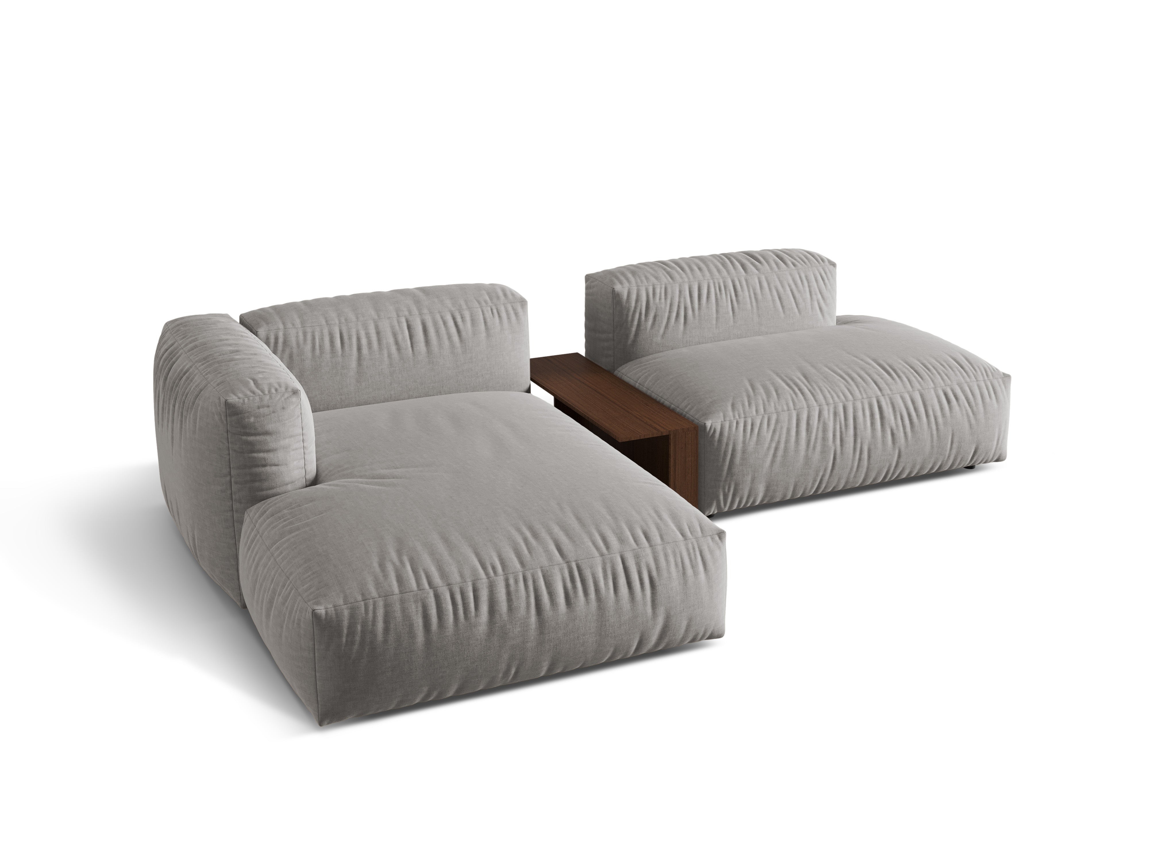 Ecksofa Martina, 285x176cm, Material: Strukturstoff