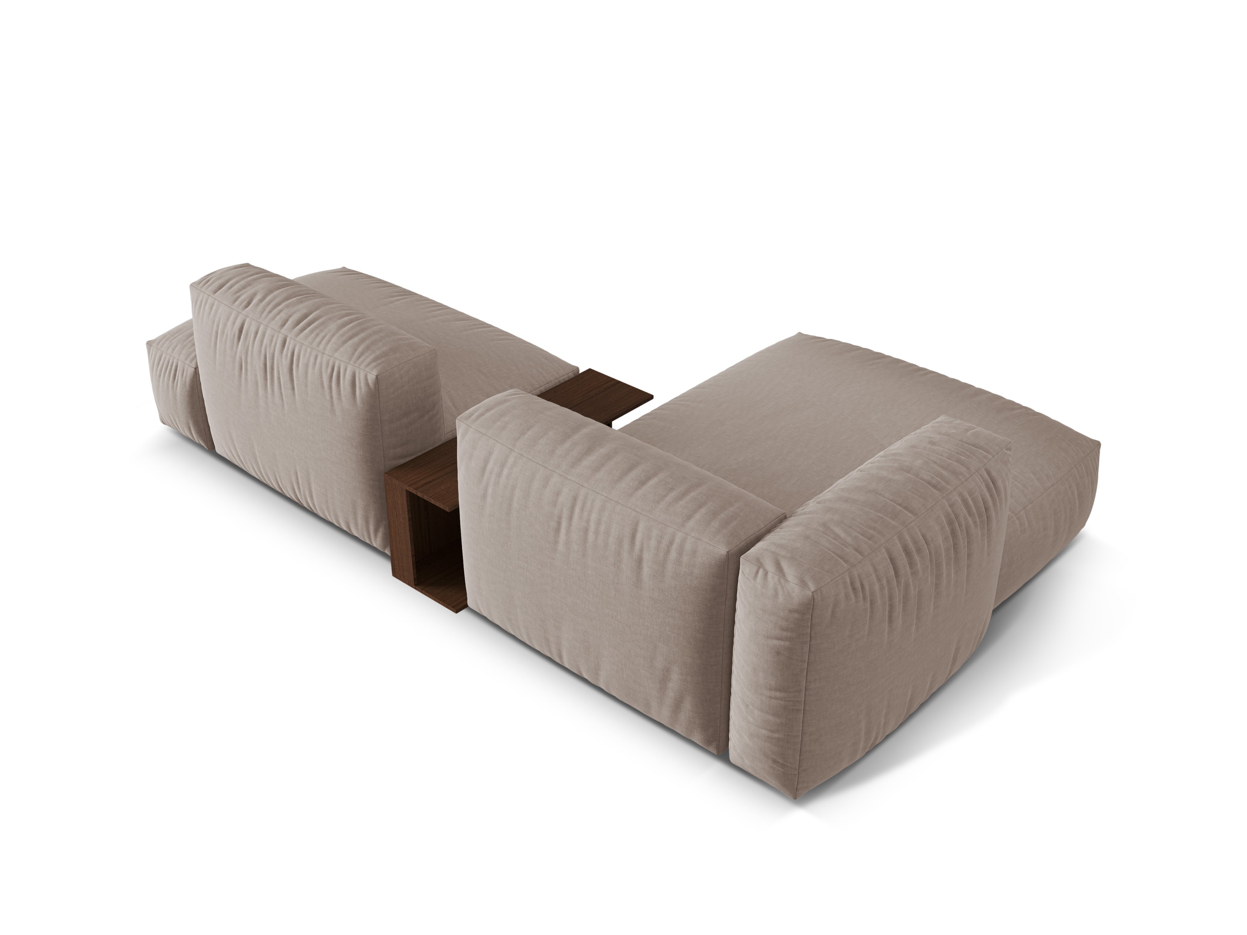 Ecksofa Martina, 285x176cm, Material: Strukturstoff