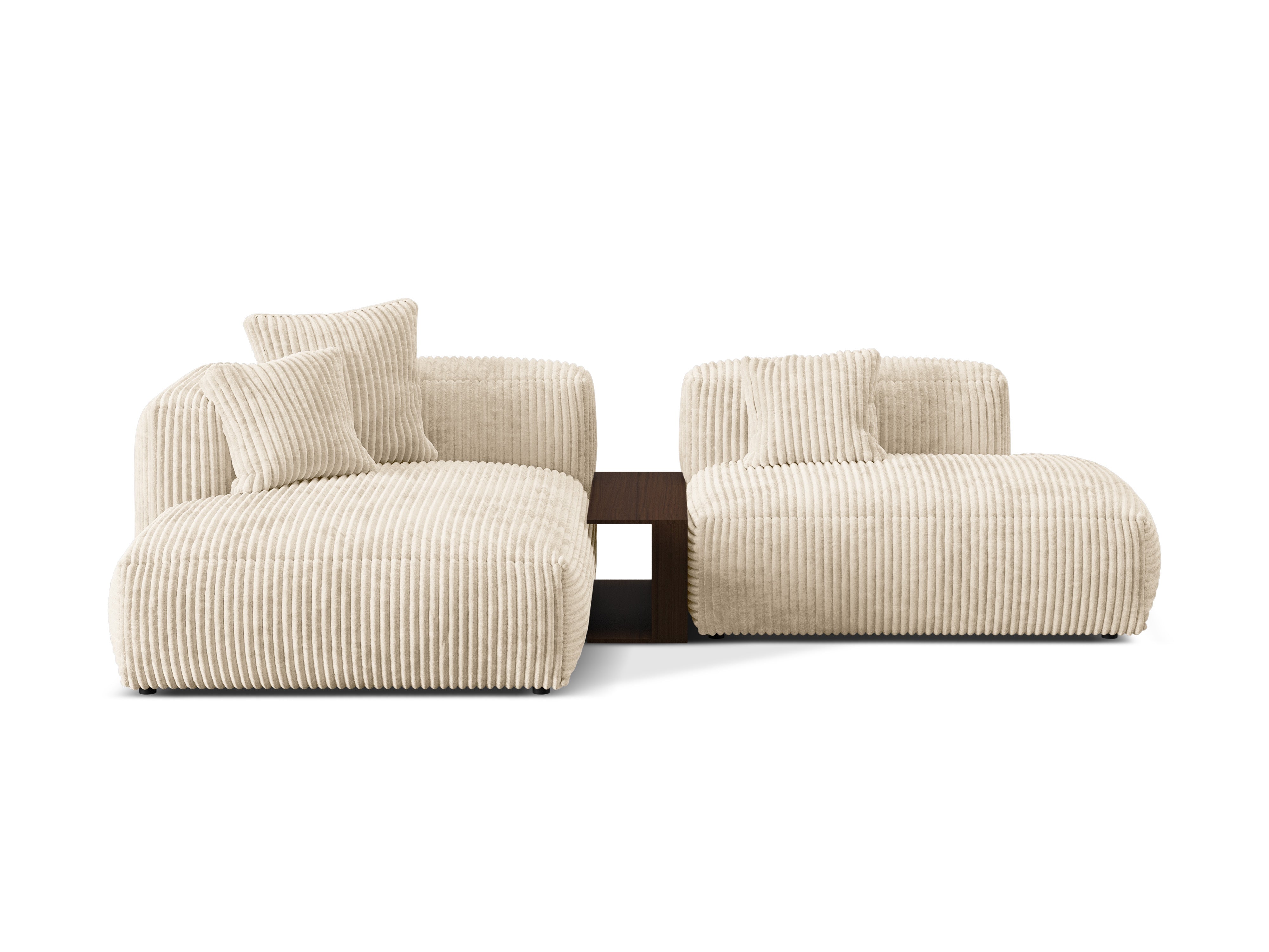 Martina Ecksofa, 285x176cm, Material: Cord
