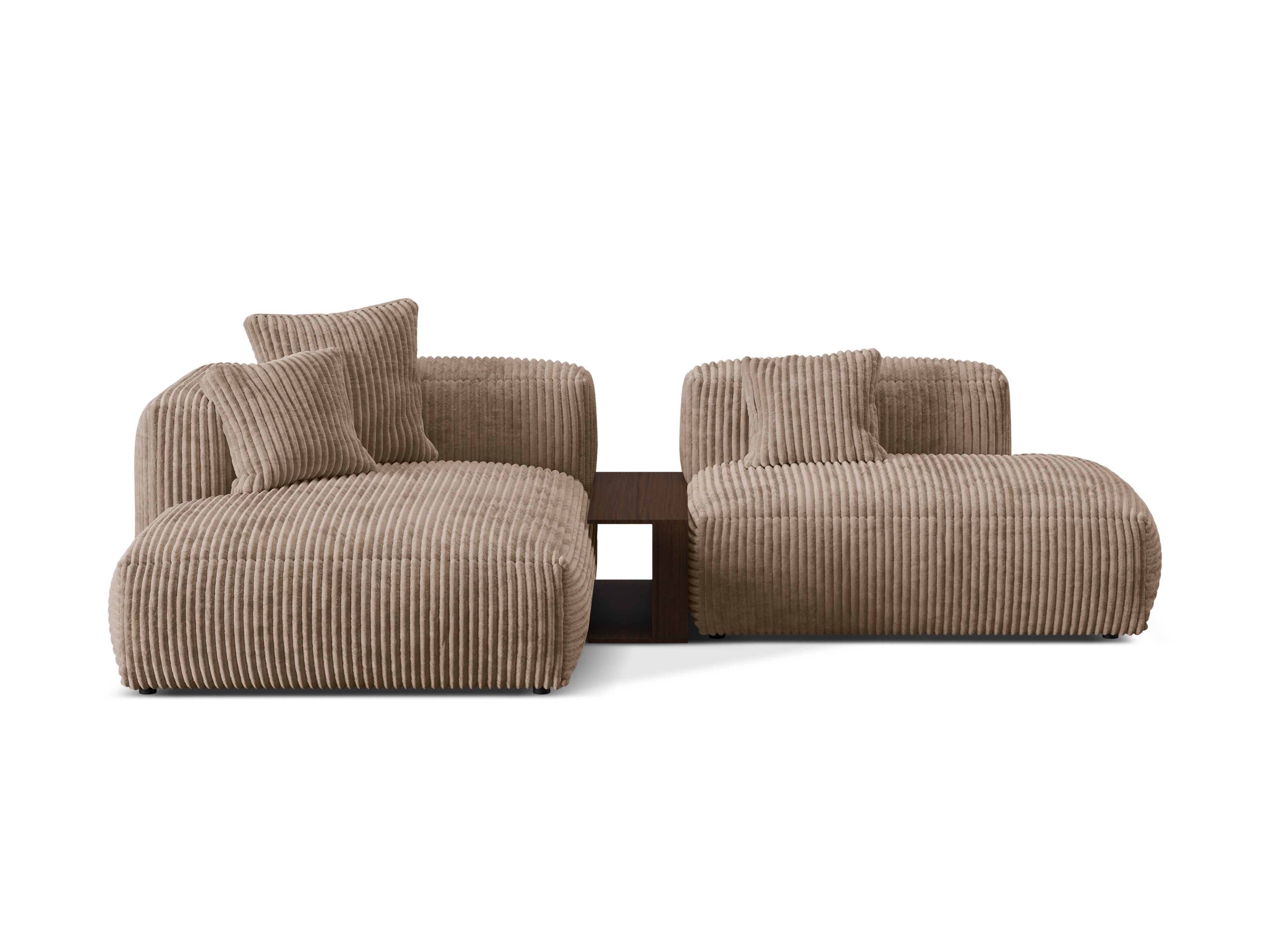 Martina Ecksofa, 285x176cm, Material: Cord
