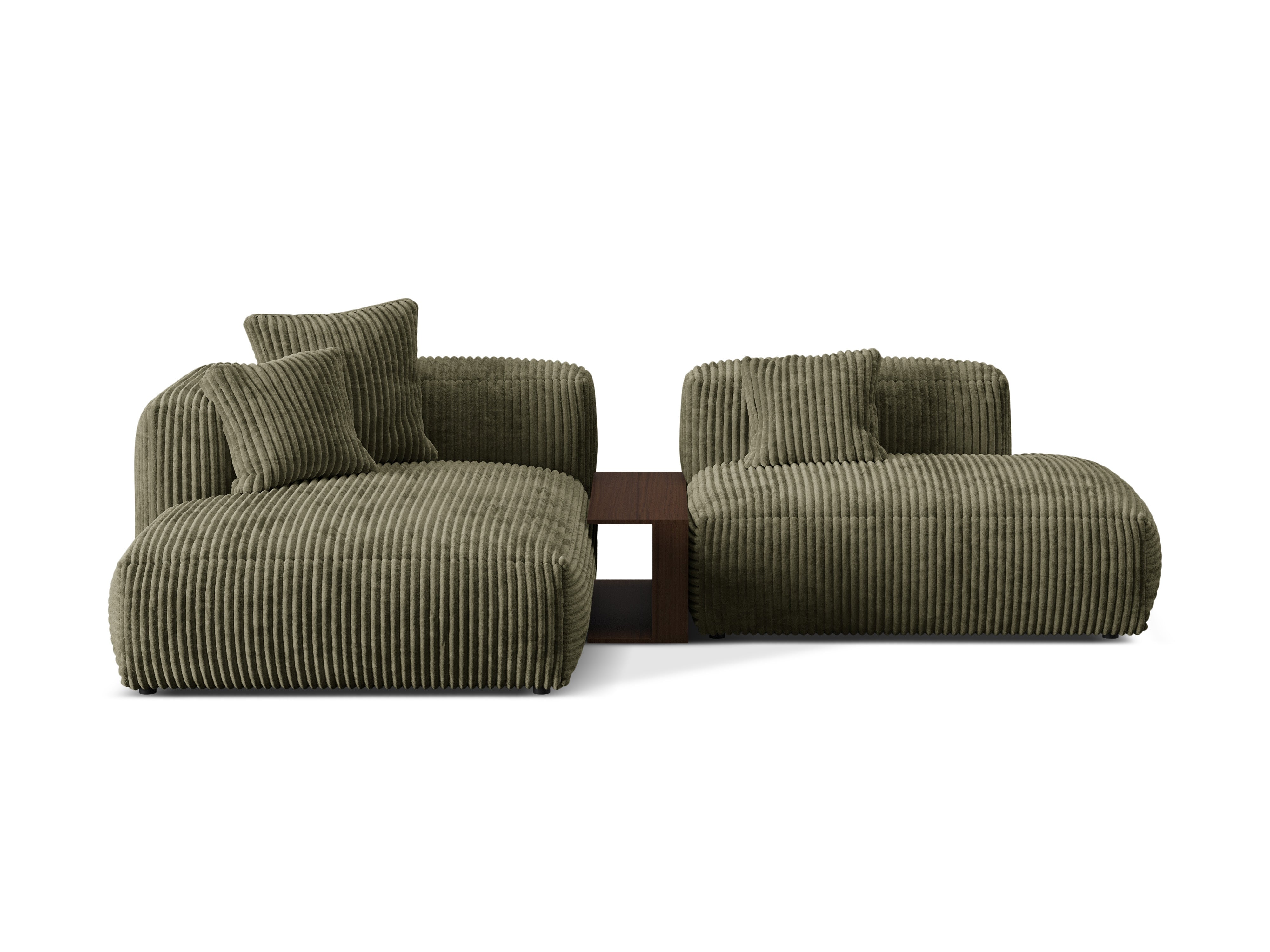 Martina Ecksofa, 285x176cm, Material: Cord