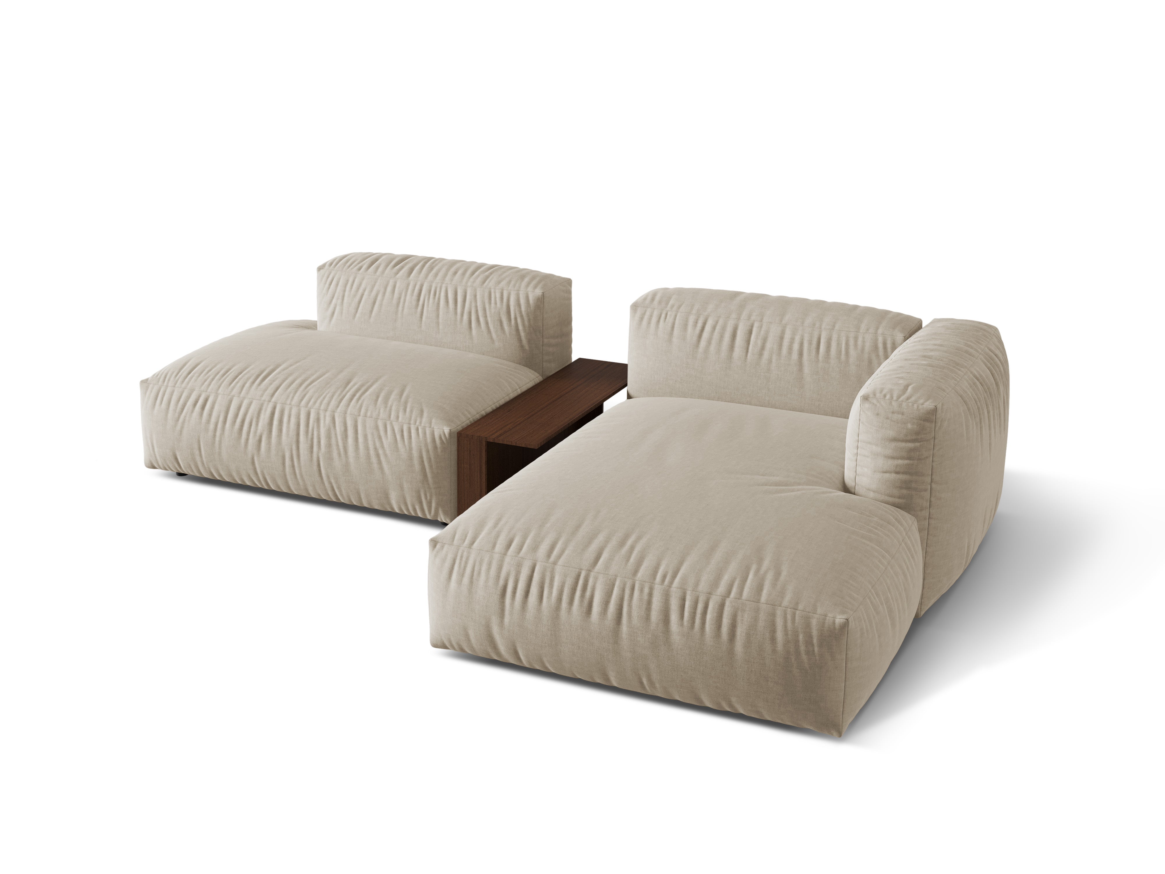 Ecksofa Martina, 285x176cm, Material: Strukturstoff