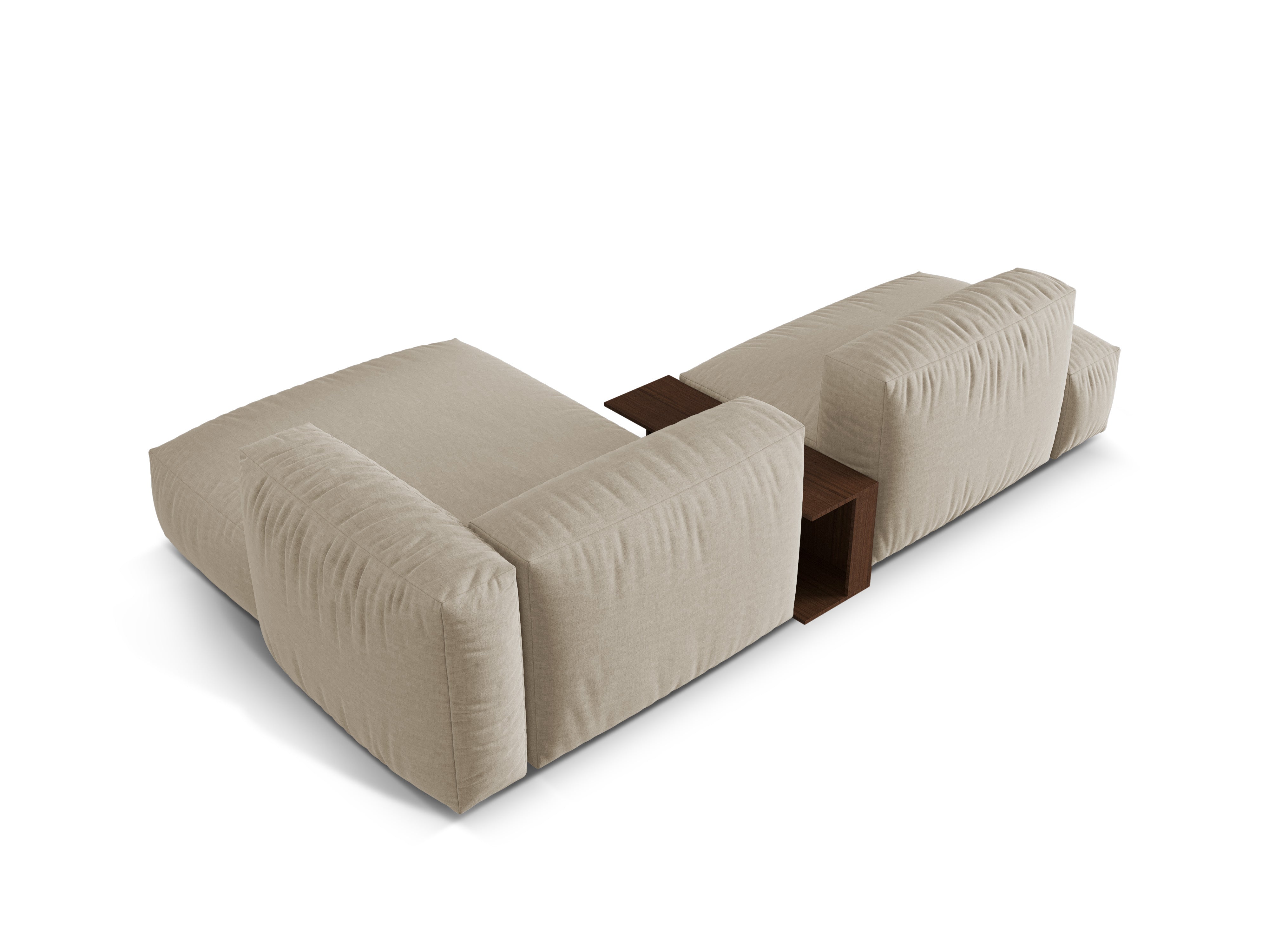Ecksofa Martina, 285x176cm, Material: Strukturstoff