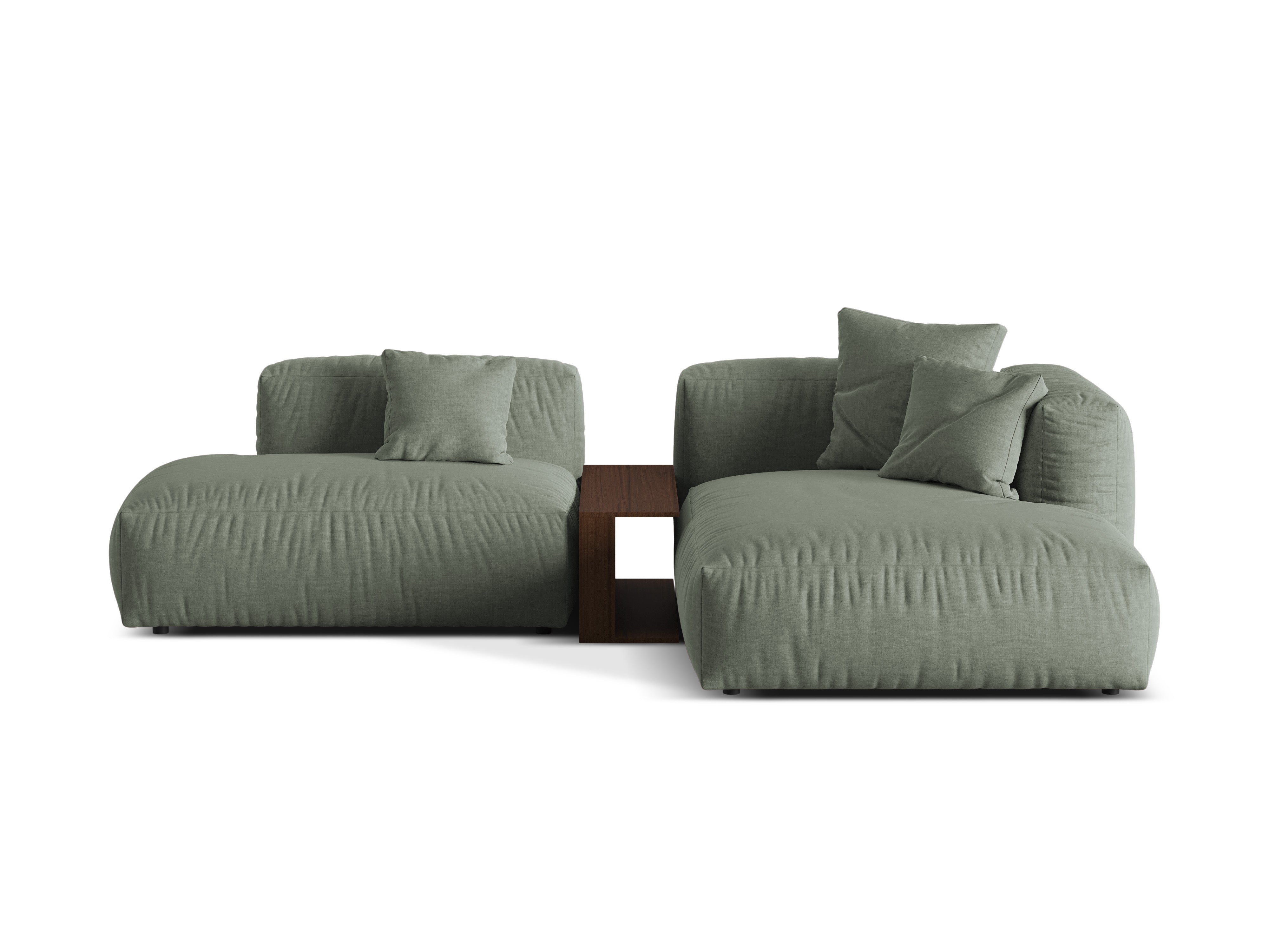 Ecksofa Martina, 285x176cm, Material: Strukturstoff