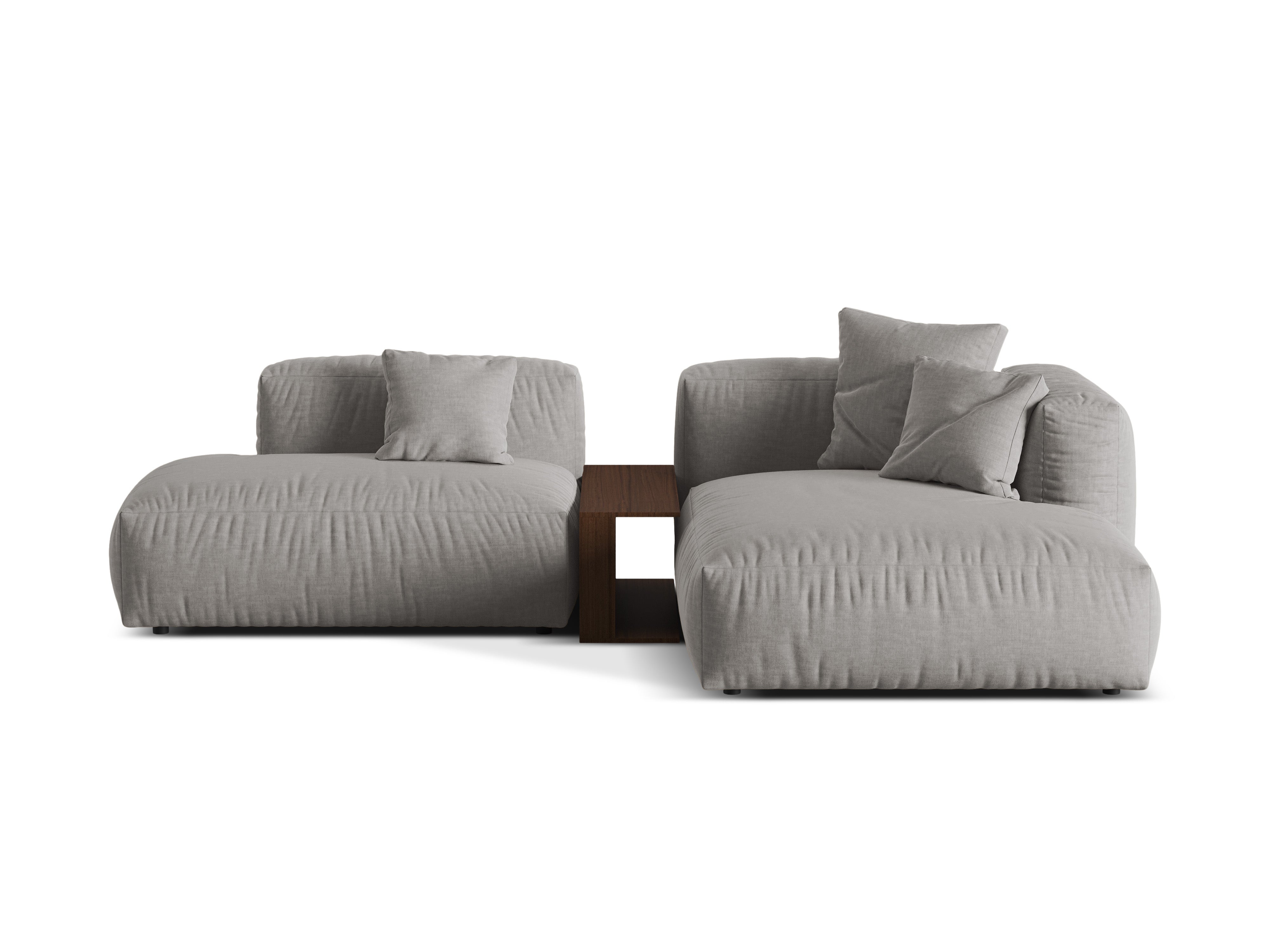 Ecksofa Martina, 285x176cm, Material: Strukturstoff