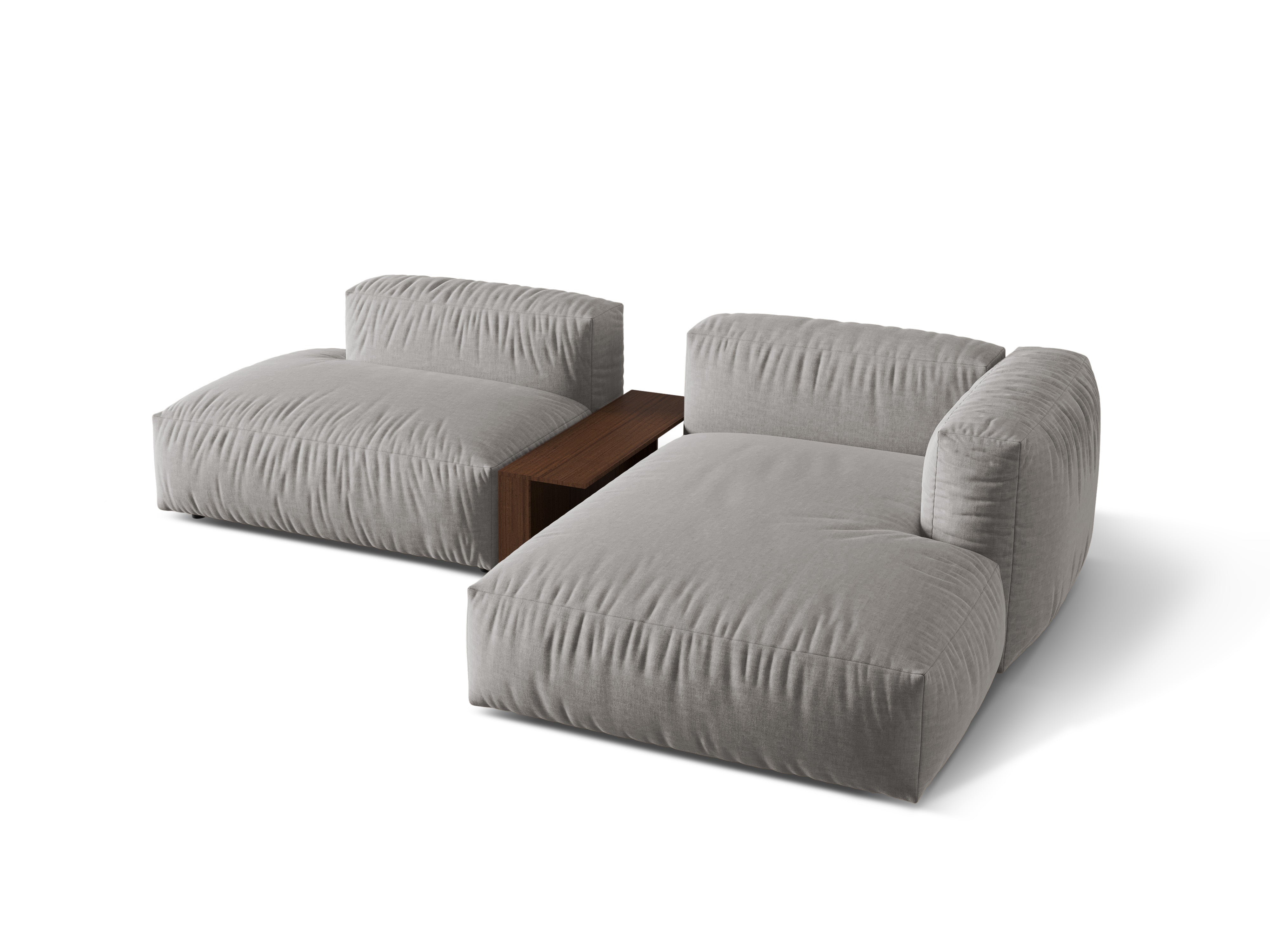 Ecksofa Martina, 285x176cm, Material: Strukturstoff